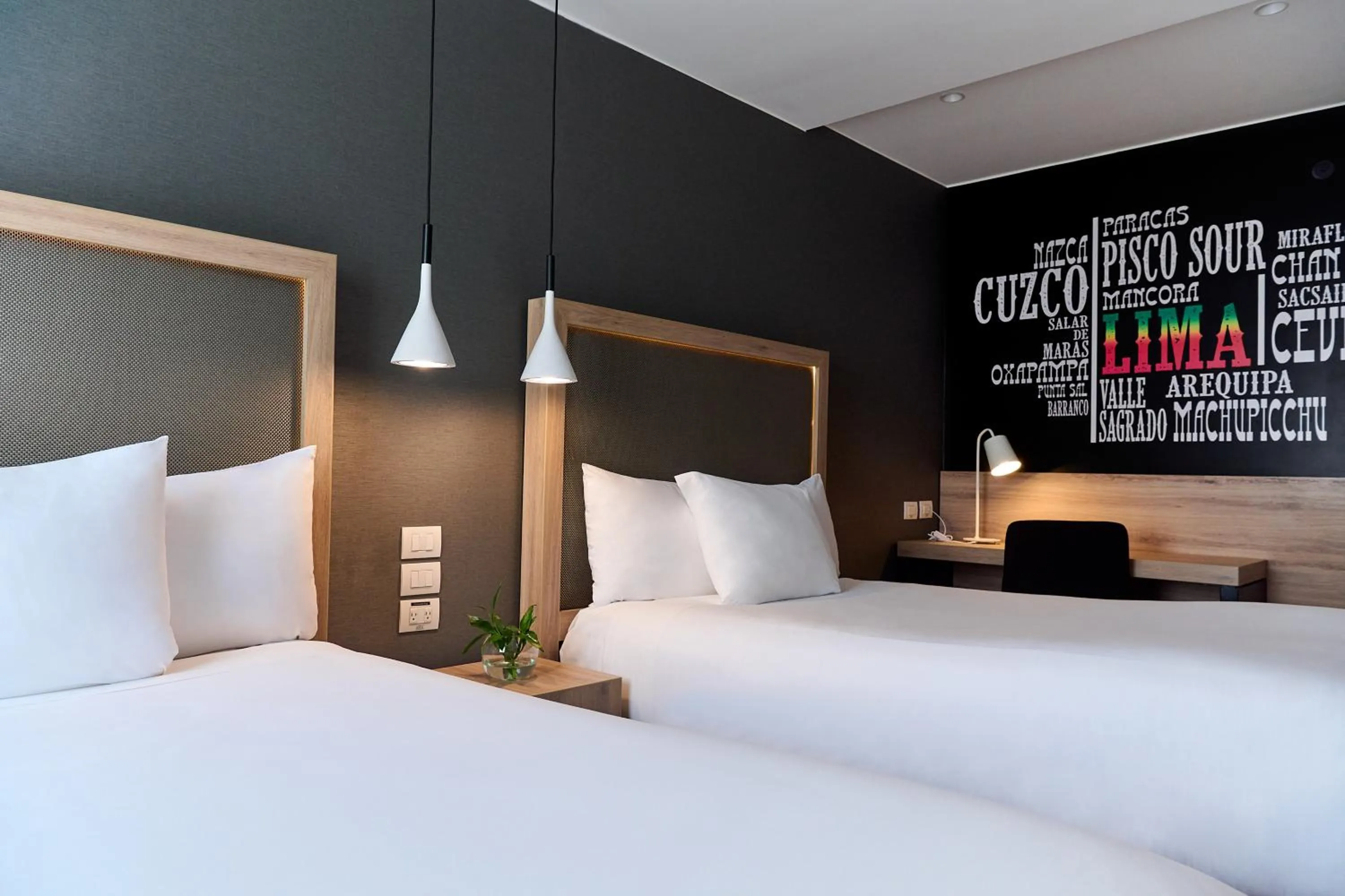 The Innside Room 2 Double Beds in INNSiDE by Meliá Lima Miraflores