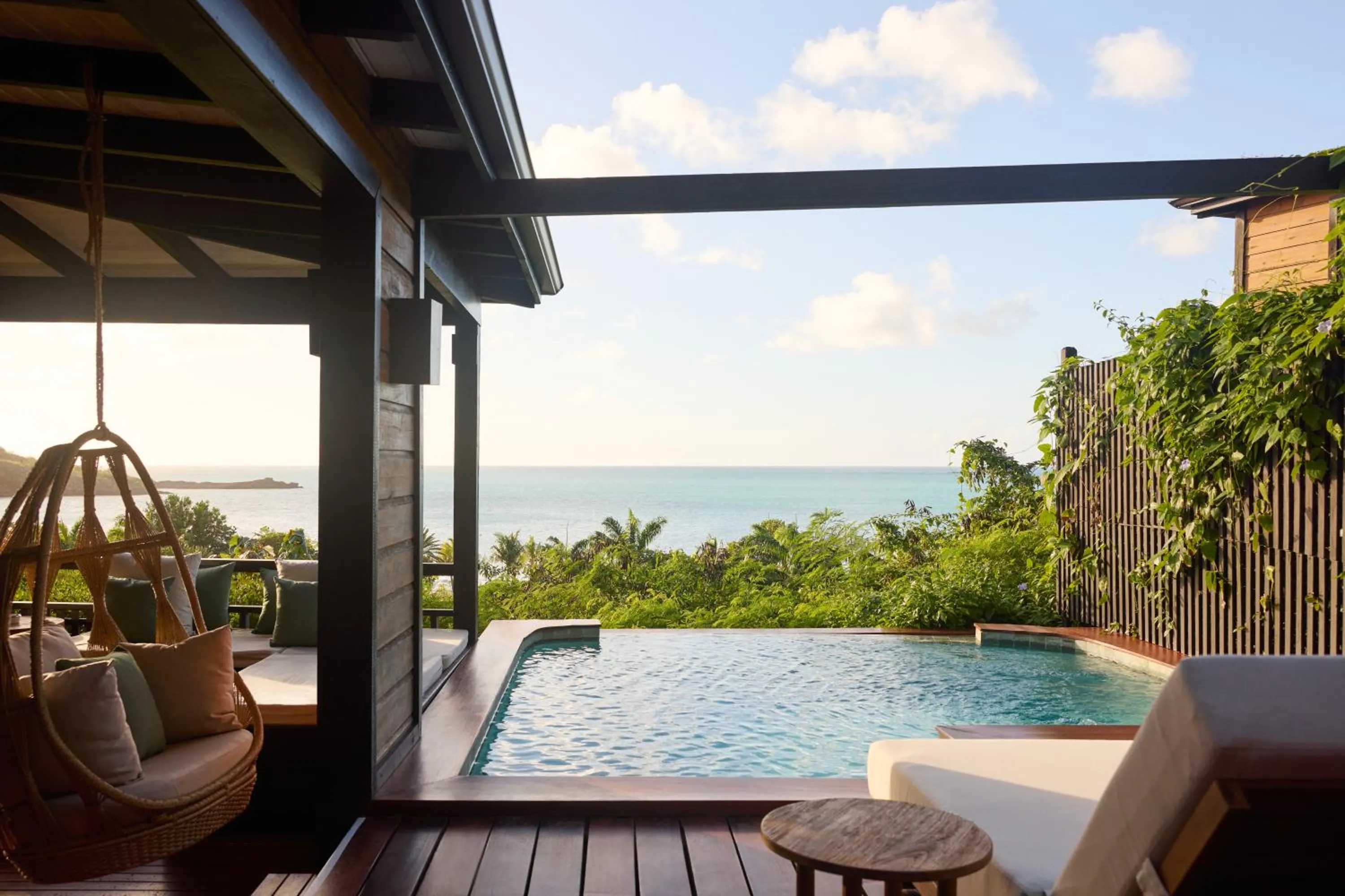 Hillside Pool  Suite - single occupancy in Hermitage Bay - All Inclusive