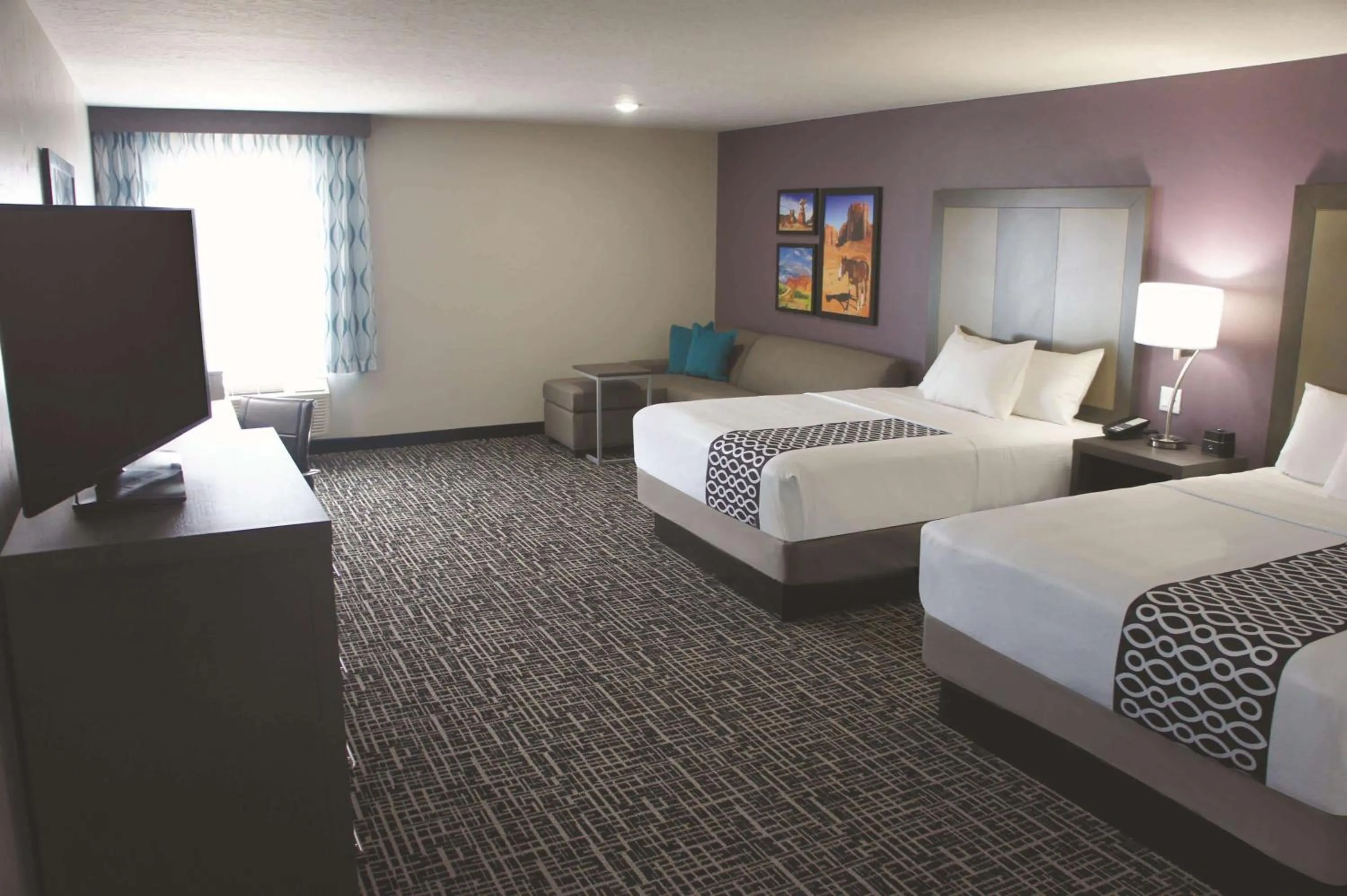 Executive Queen Room with Two Queen Beds and Sofa Bed in La Quinta by Wyndham Kanab