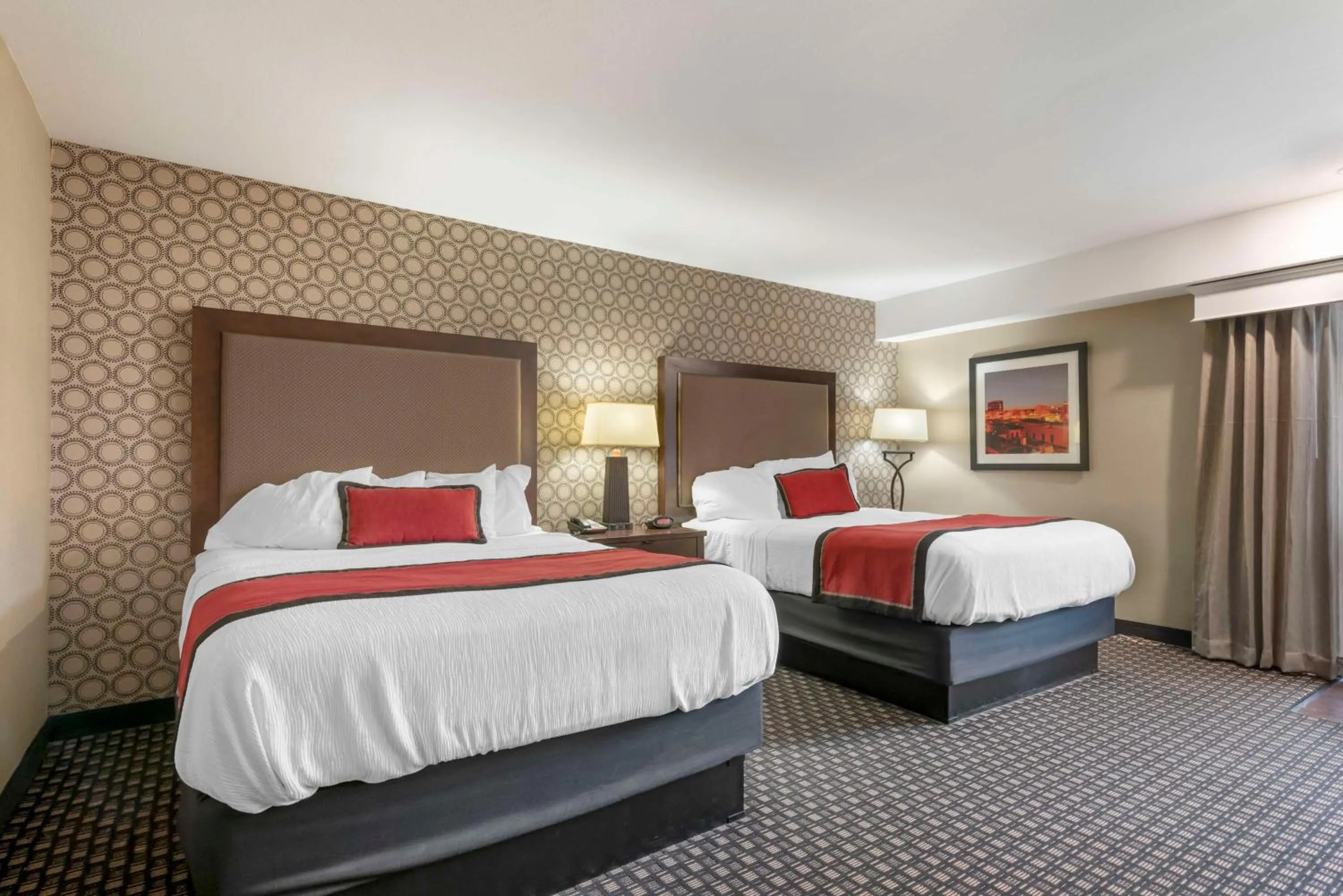 Queen Room with Two Queen Beds - Outdoor Pool Side in Best Western Plus Ramkota Hotel