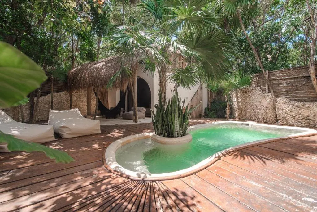 Double or Twin Room with Pool View in Papaya Playa Project, Tulum, a Member of Design Hotels