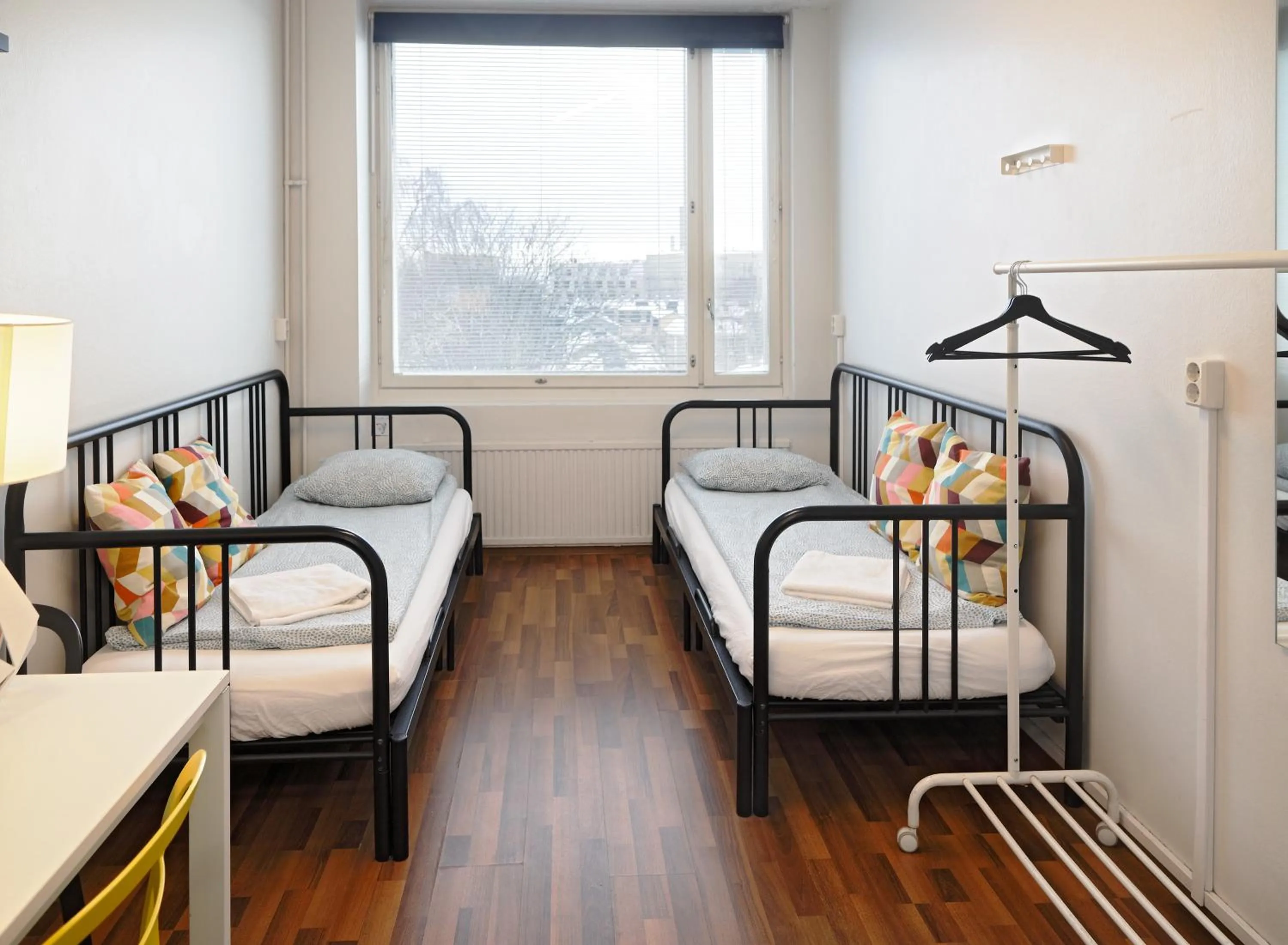 Twin Room with Shared Bathroom in CheapSleep Hostel Helsinki