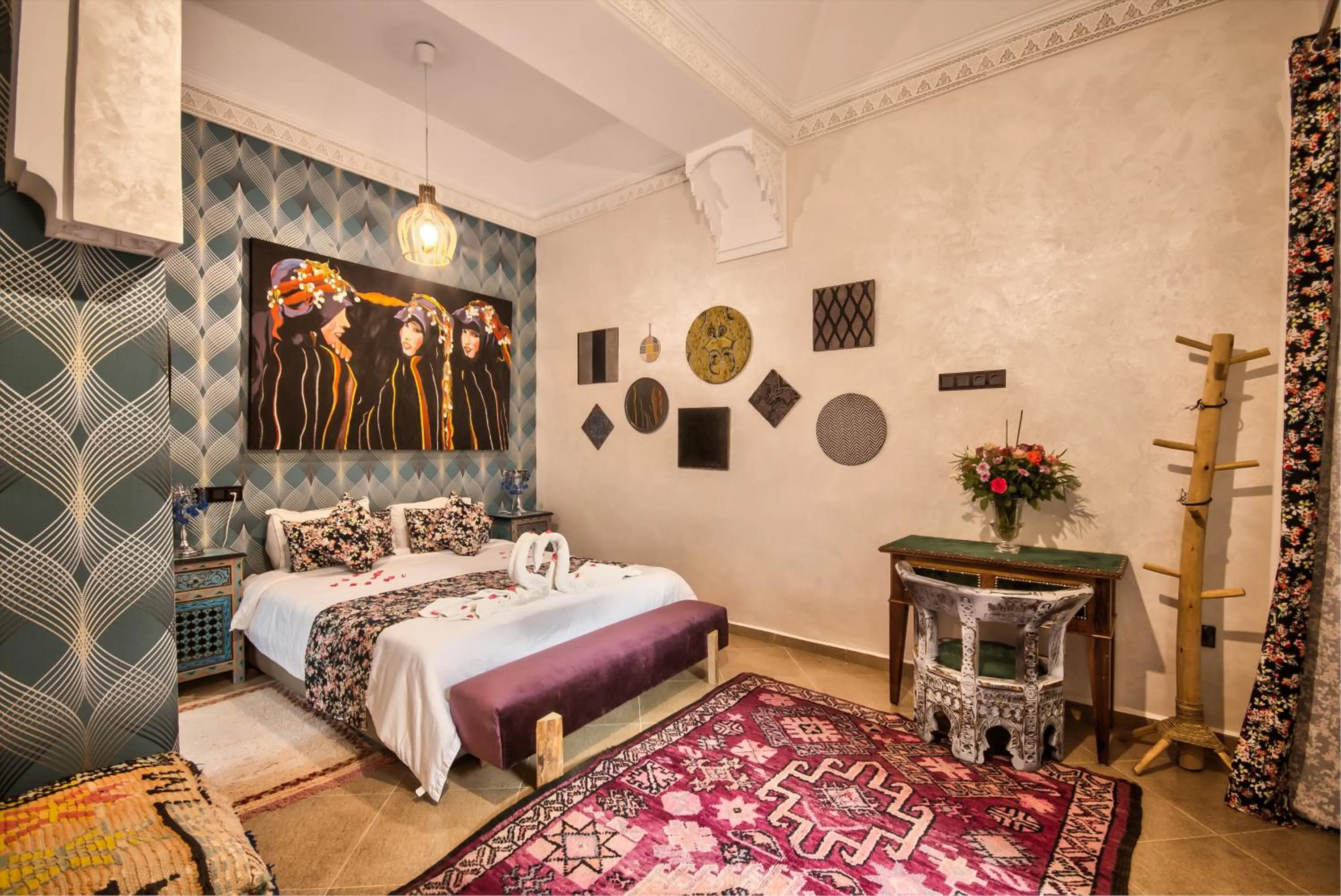 Superior Double Room in Riad Les Oliviers & Spa
