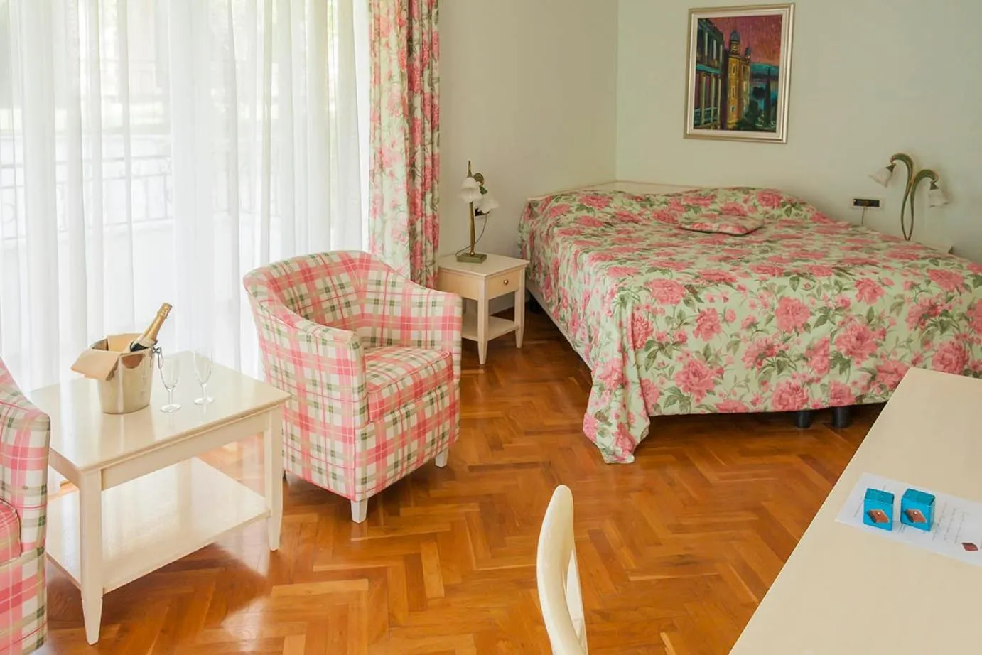 Double Room with Balcony and Sea Side in Hotel Miramar