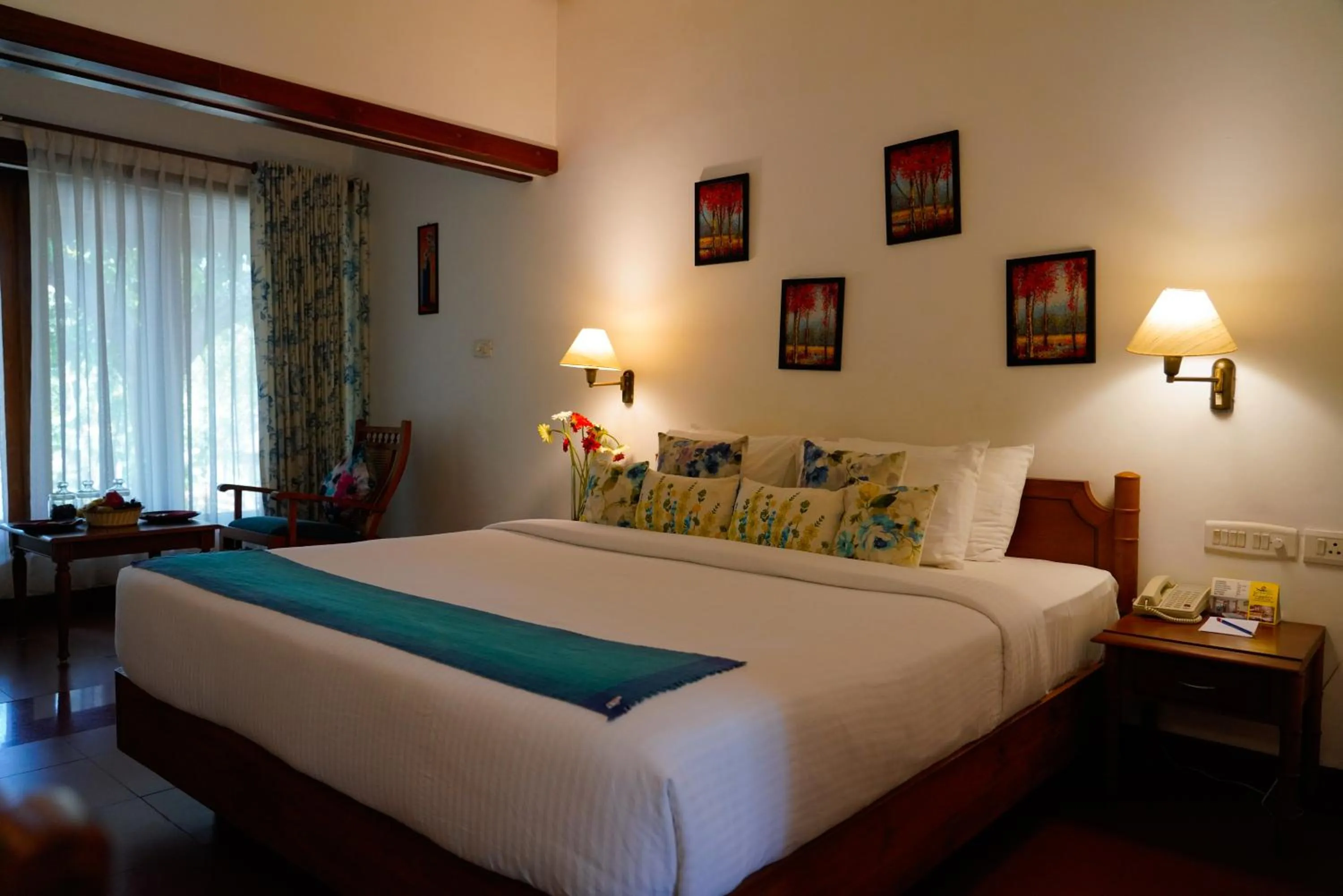 Garden View Deluxe Room in Backwater Ripples Kumarakom