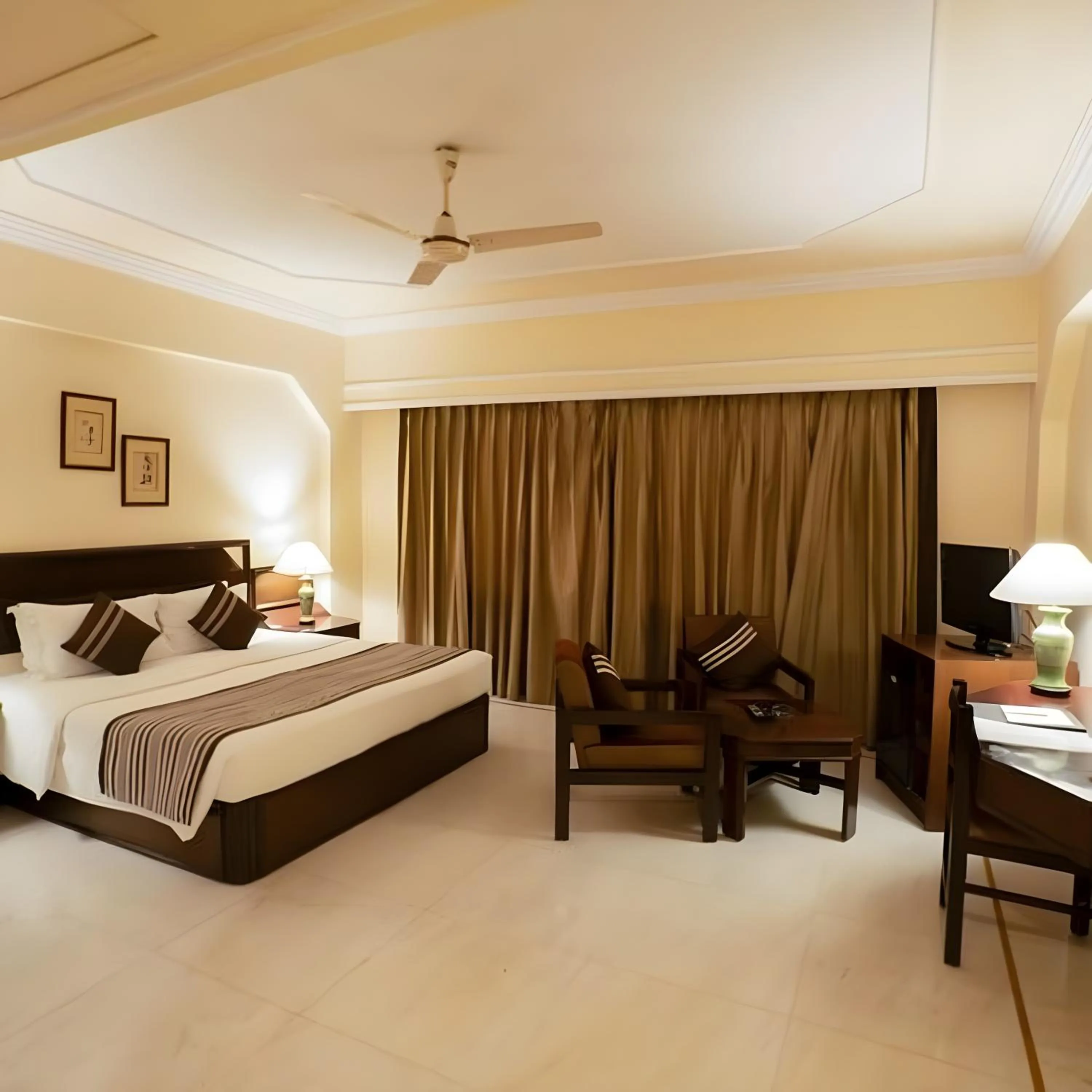 Superior Double or Twin Room: 10% off on Spa, 5% off on two way Airport Transfer in Rajdarshan - A Lake View Hotel in Udaipur