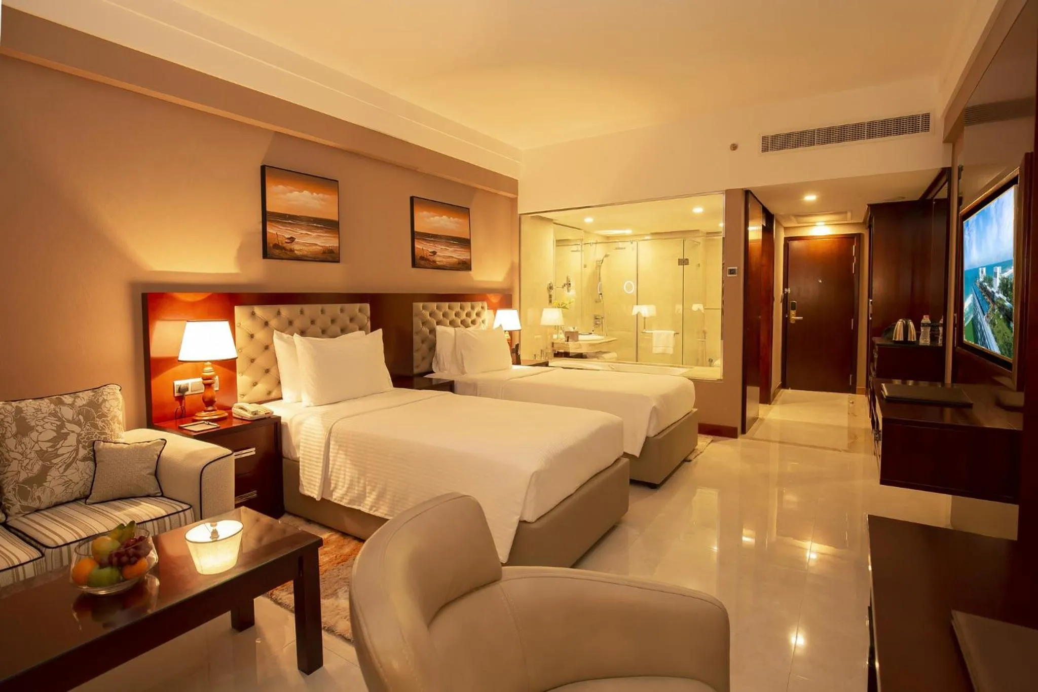 Superior Twin Room with Complimentary City Tour & Access to Beach Lounge in Marino Beach Colombo