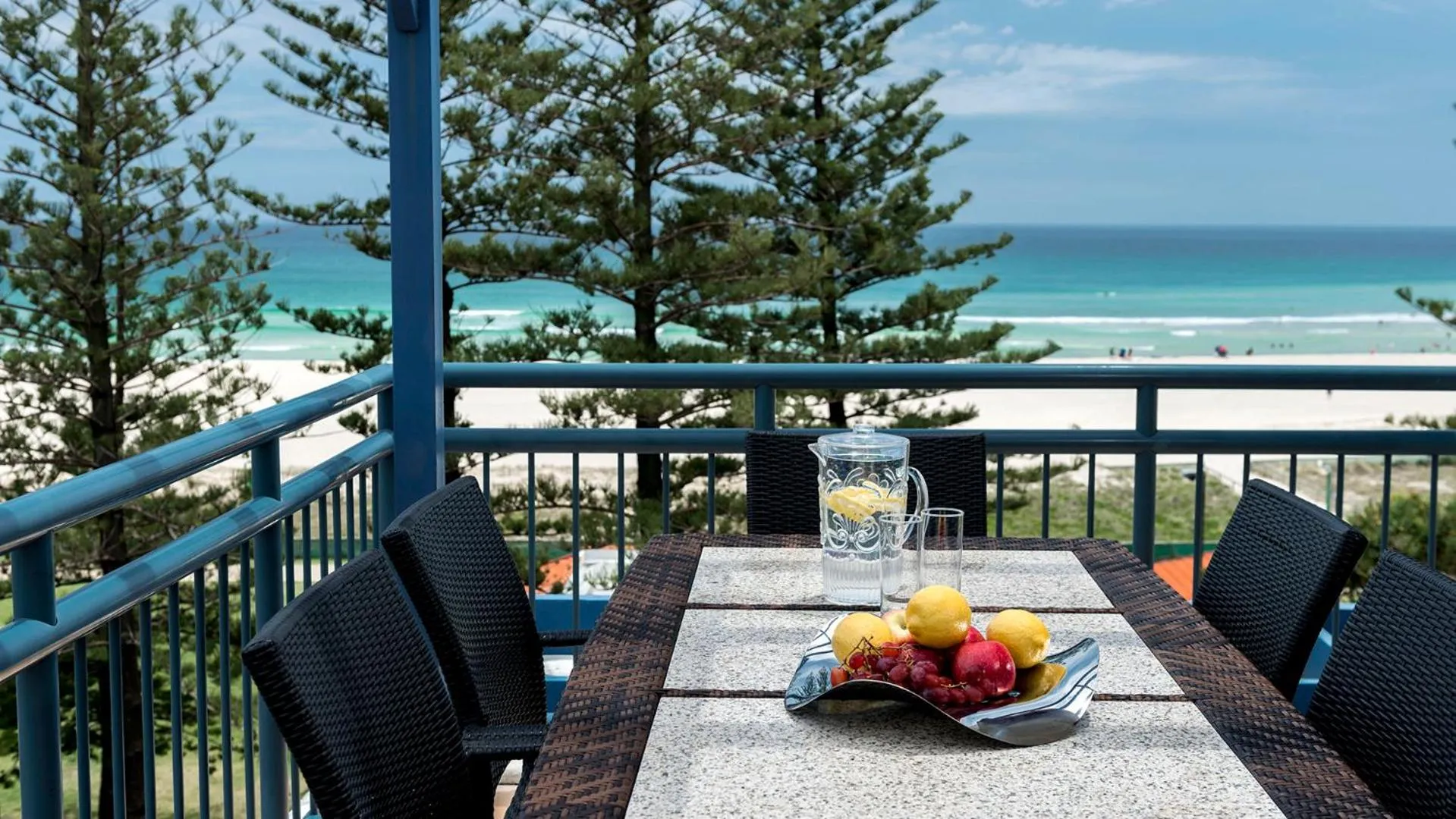 Two-Bedroom Apartment with Ocean View in Oaks Gold Coast Calypso Plaza Suites