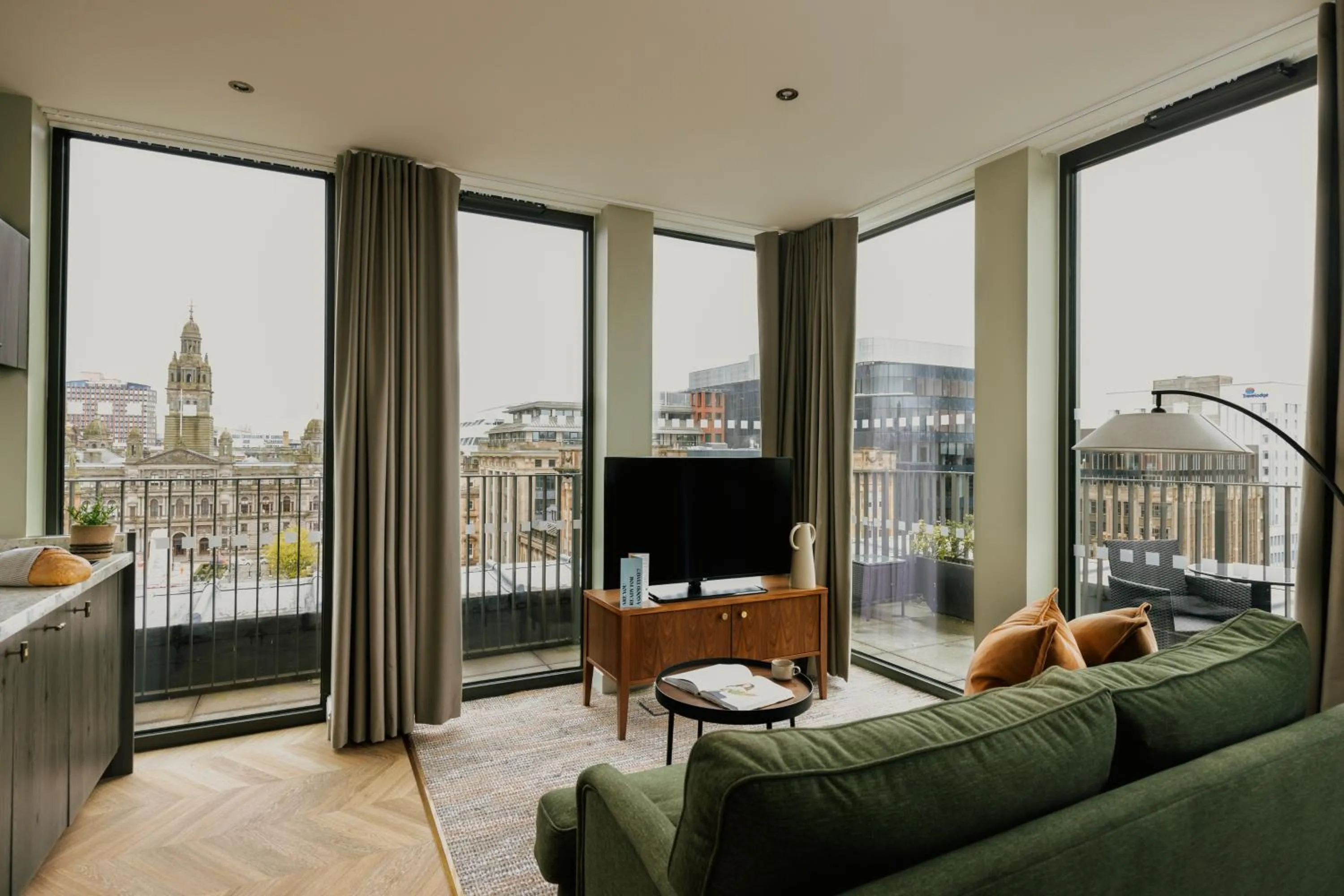 Penthouse One Bedroom Apartment in Native Glasgow