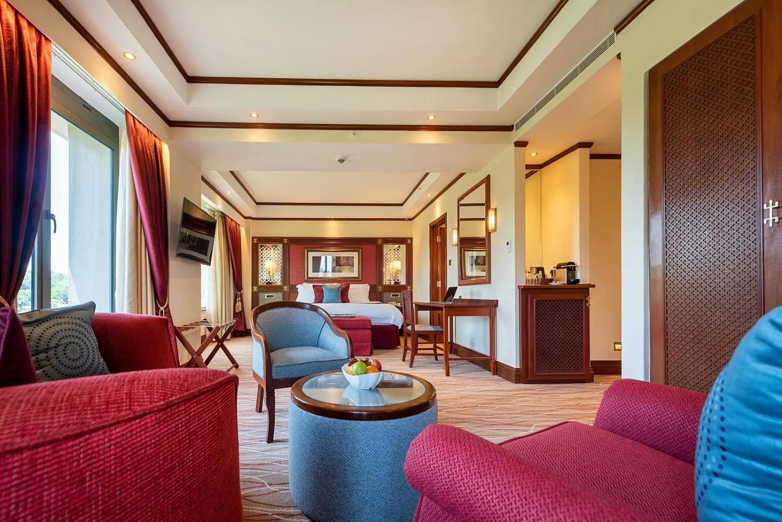 Corner Suite in Nairobi Serena Hotel