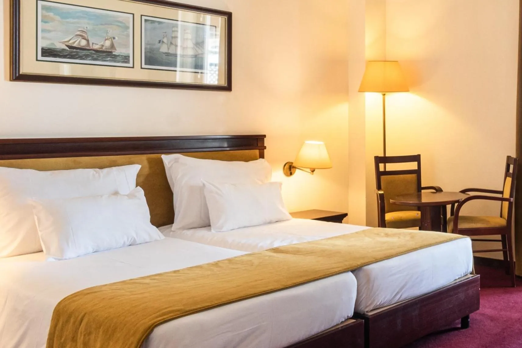 Twin Room with Sea View and Balcony (2 Adults + 1 Child) in Vila Gale Ericeira