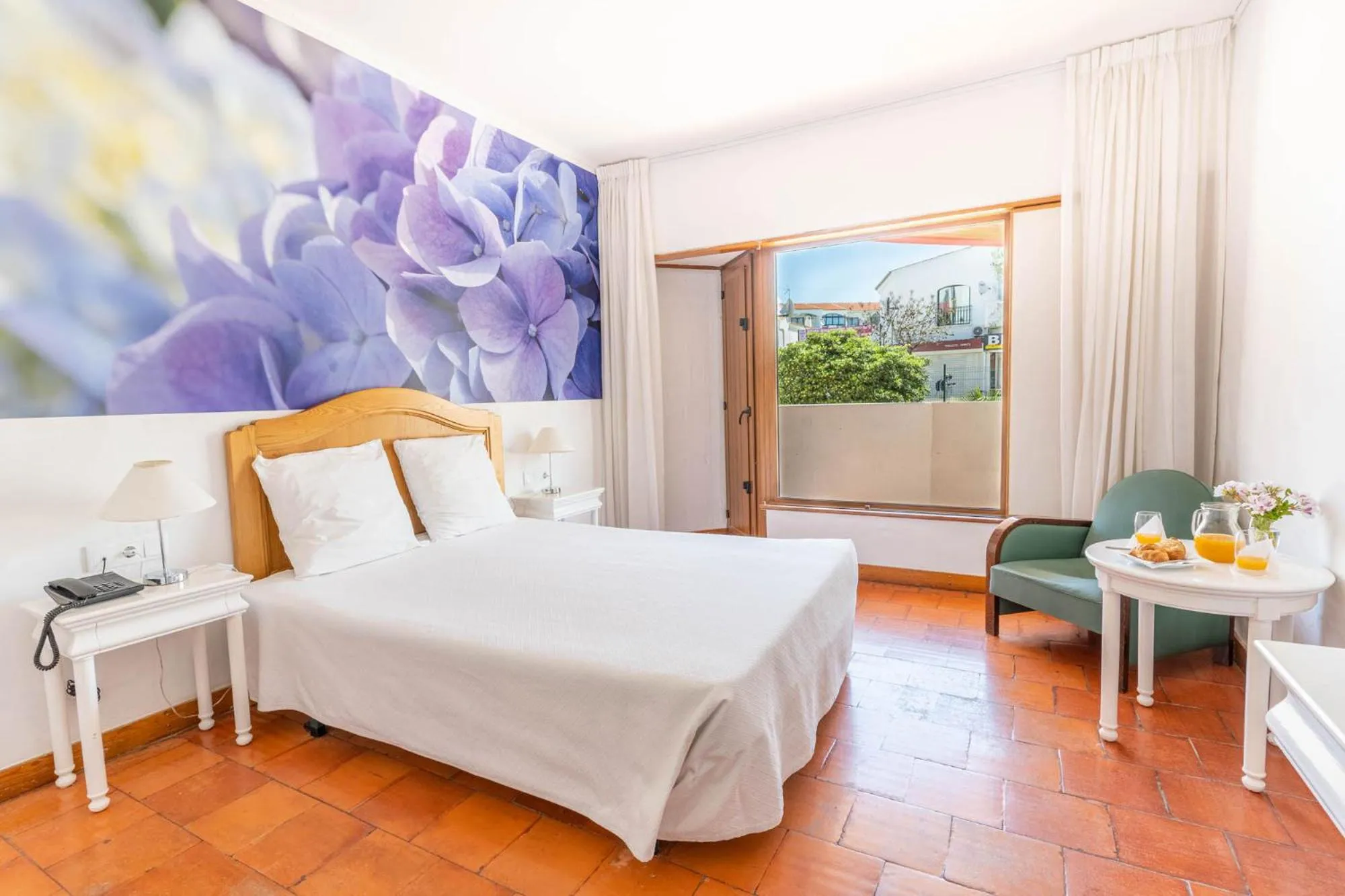 Twin Room with City View in Hotel da Aldeia - Adults Only