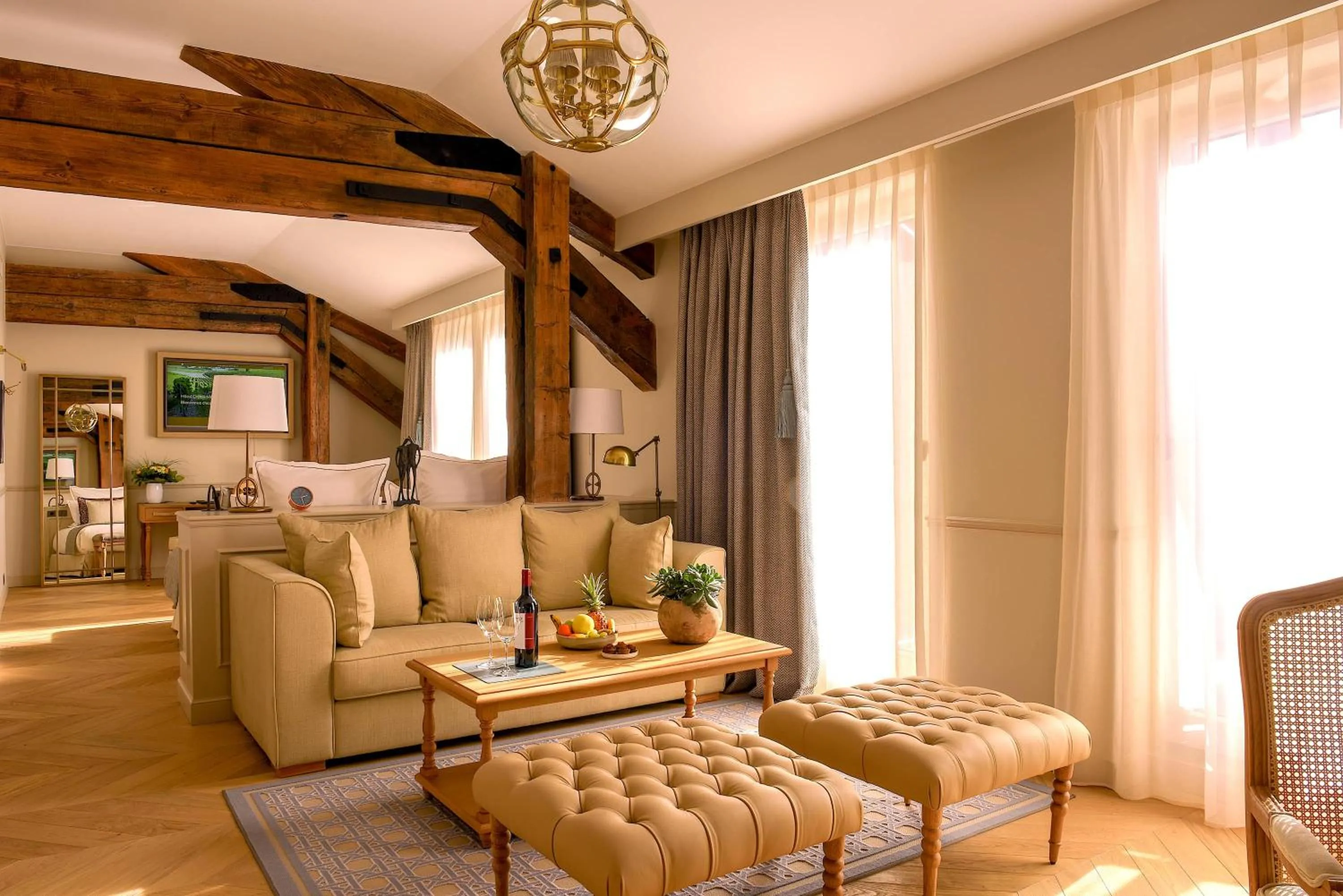 Junior Suite Garden Level or with Balcony in Hôtel Chais Monnet & Spa