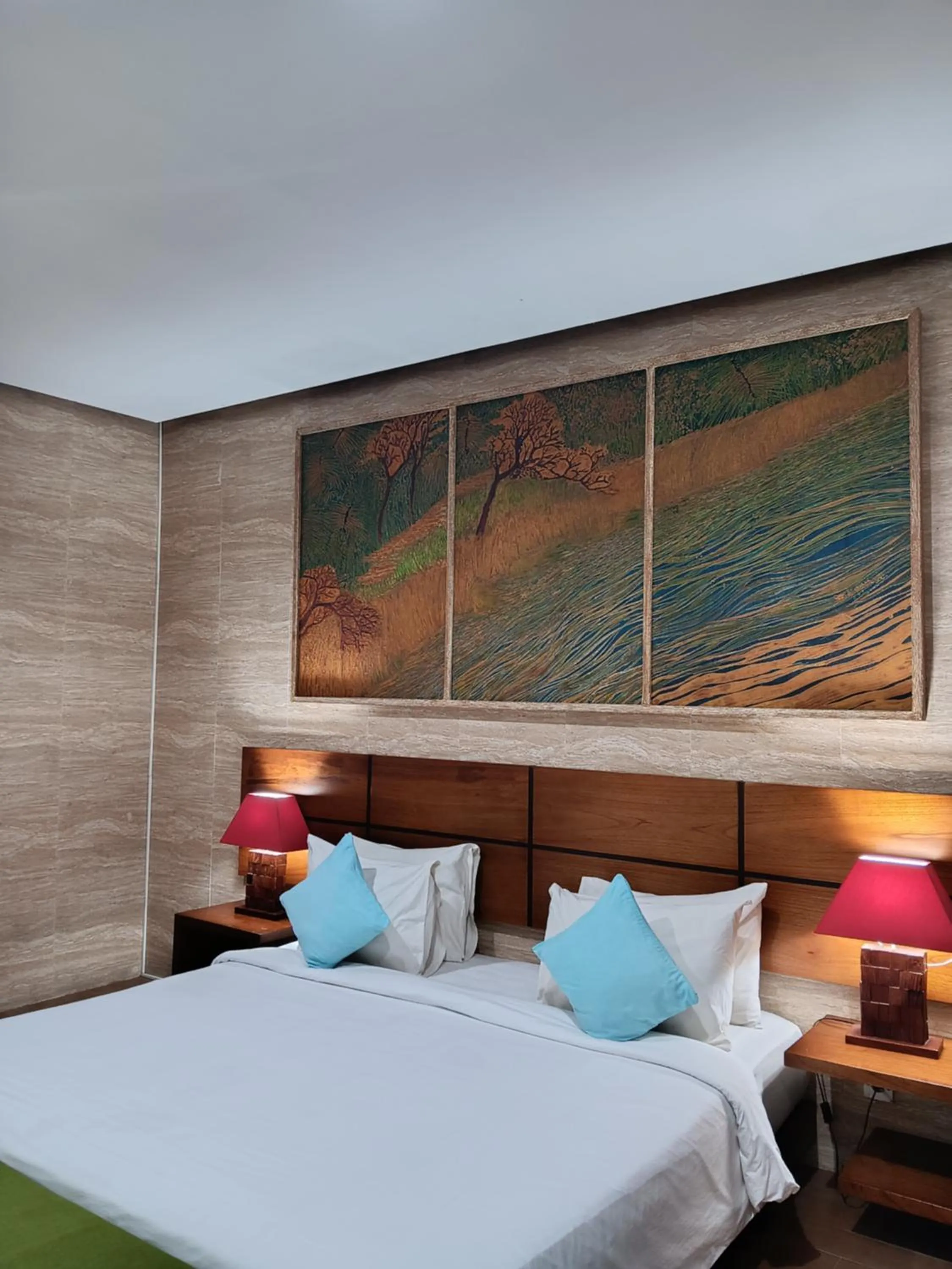 Deluxe One-Bedroom Apartment with Garden View in The Green Zhurga Suite Seminyak