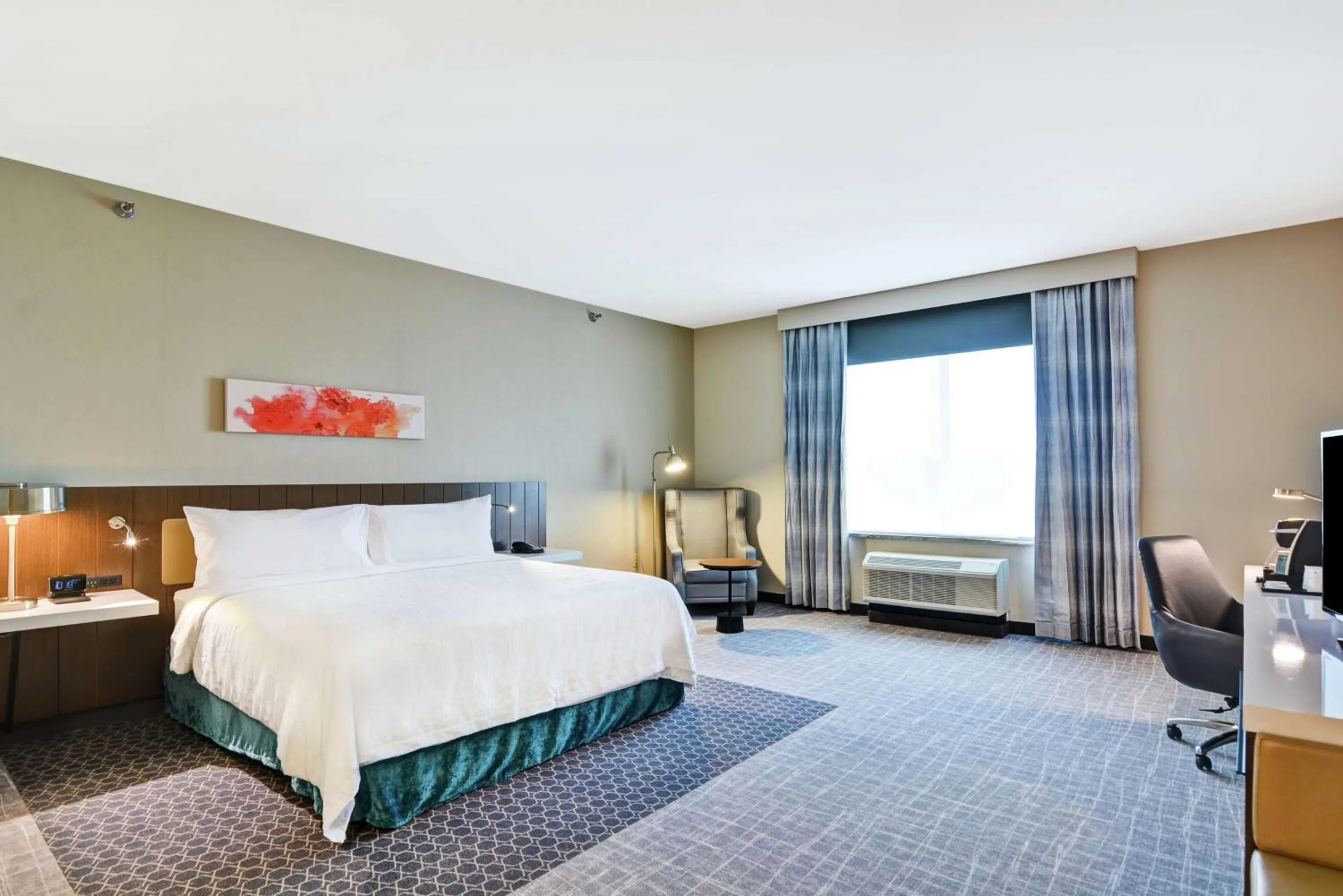 King Room with Roll-In Shower - Mobility Access in Hilton Garden Inn Princeton Lawrenceville