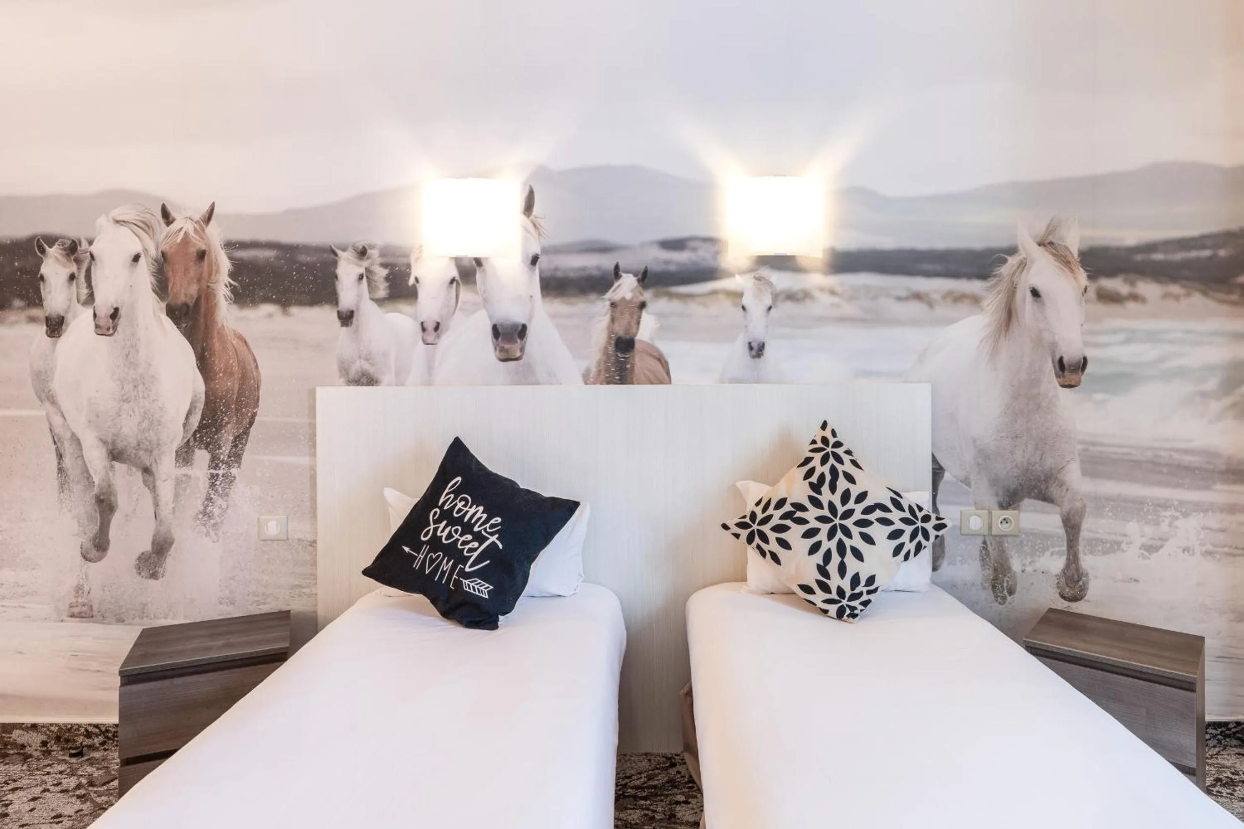 Twin Room in Hotel des Ducs