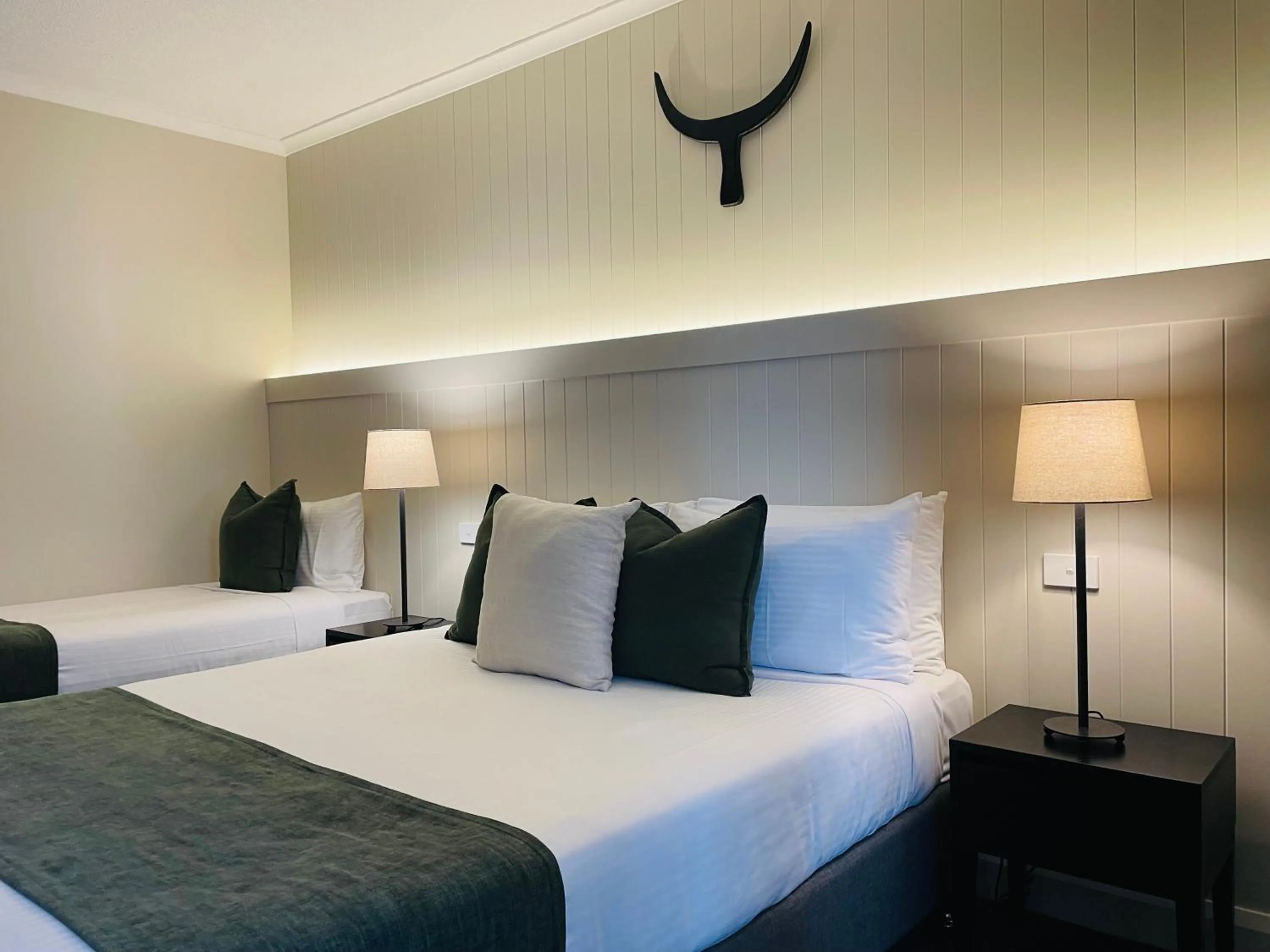 Twin Standard Room in The Black Bull Motel