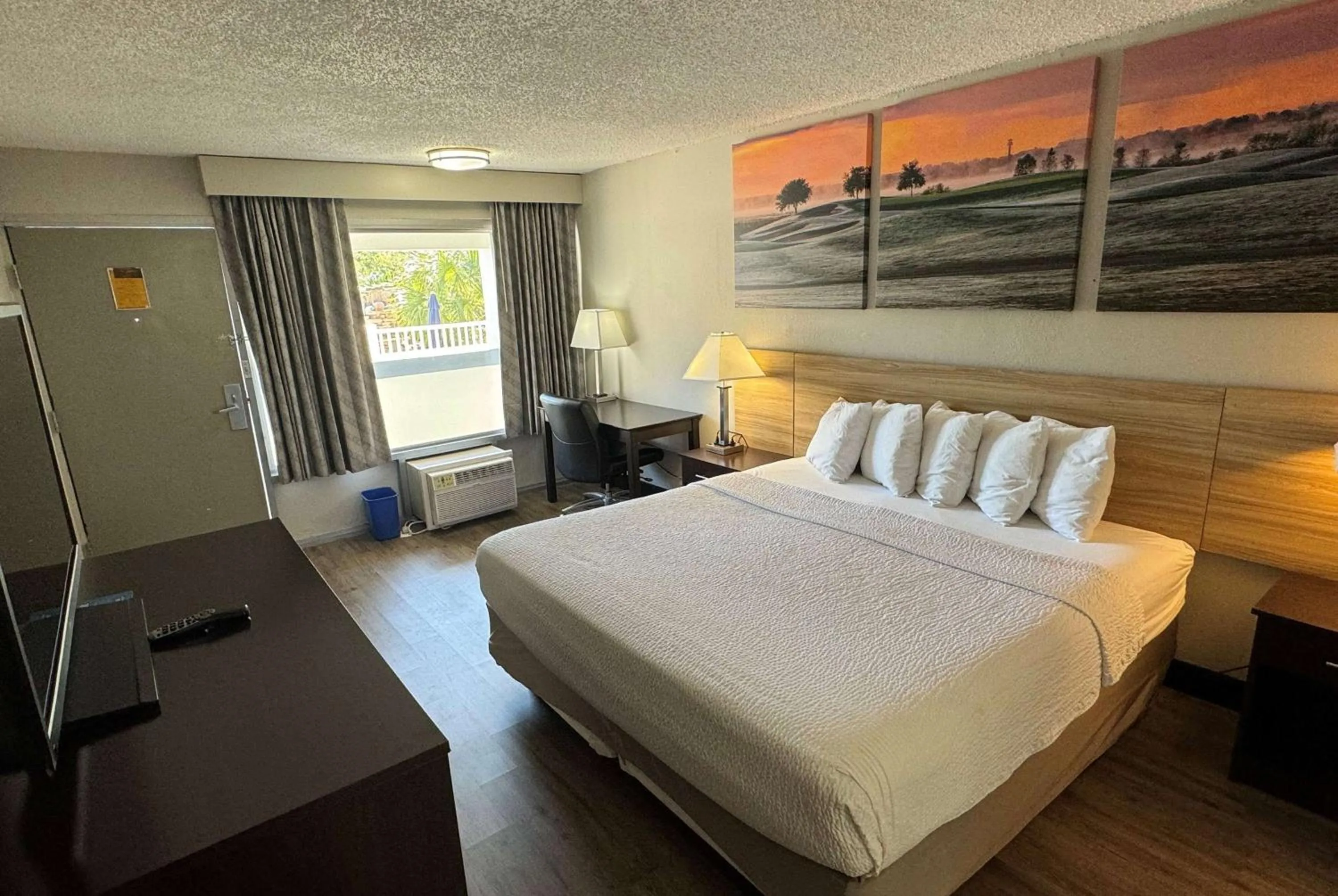 1 King Bed, Mobility/Hearing Impaired Accessible Room, Roll-in Shower, Non-Smoking in Days Inn by Wyndham Brooksville
