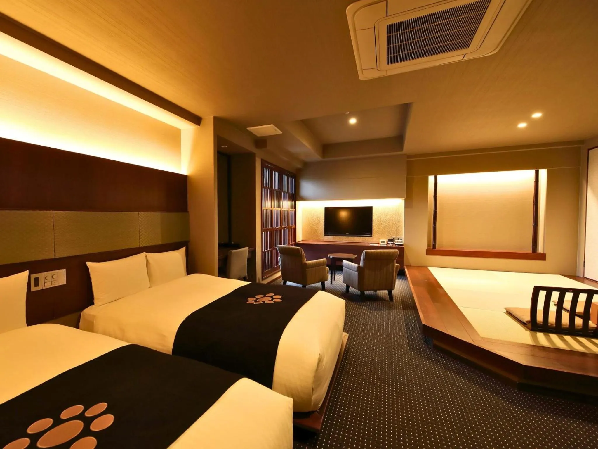 Room with Tatami Area - single occupancy in Ryotei Matsuya Honkan Suizenji