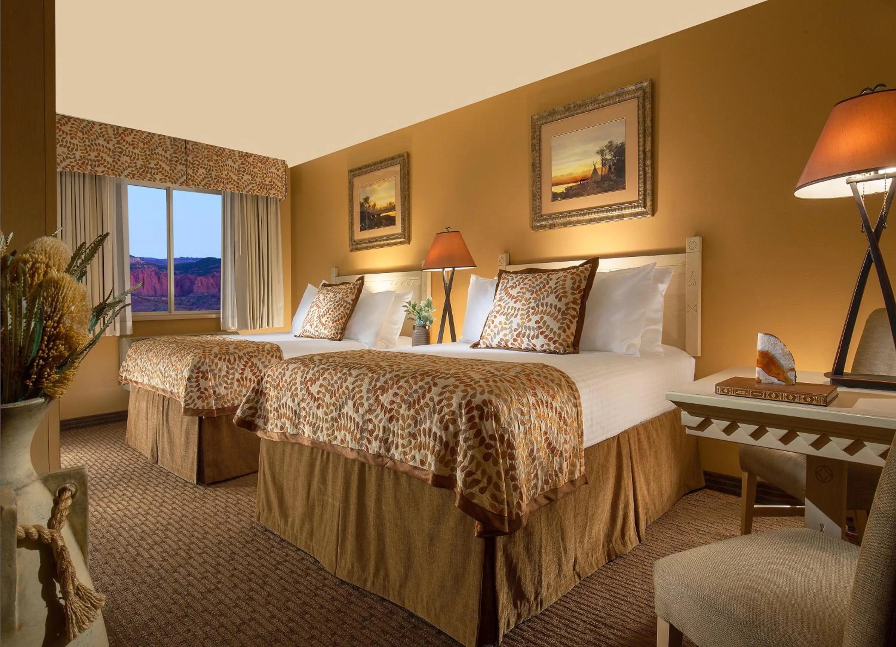 Superior Queen Room with Two Queen Beds and Balcony in Capitol Reef Resort
