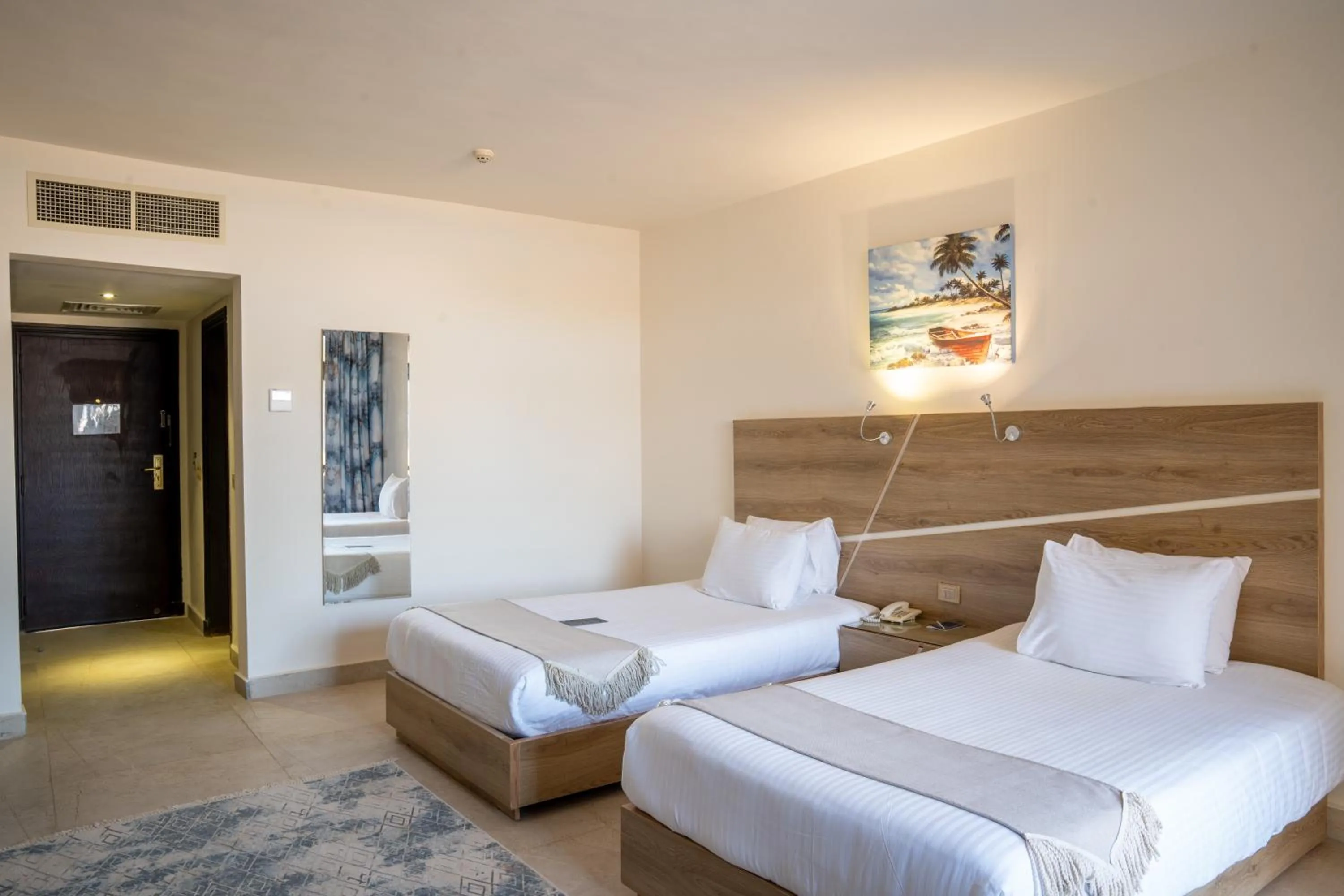 Deluxe Twin Room with Sea View in Blend Elphistone Resort Marsa Alam