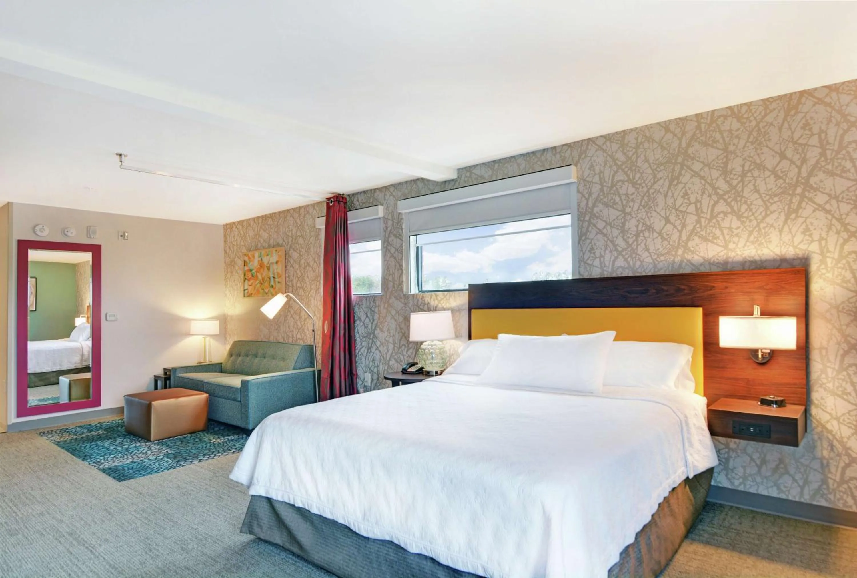 King Suite - Mobility and Hearing Access/Non-Smoking in Home2 Suites By Hilton Raleigh Durham Airport RTP