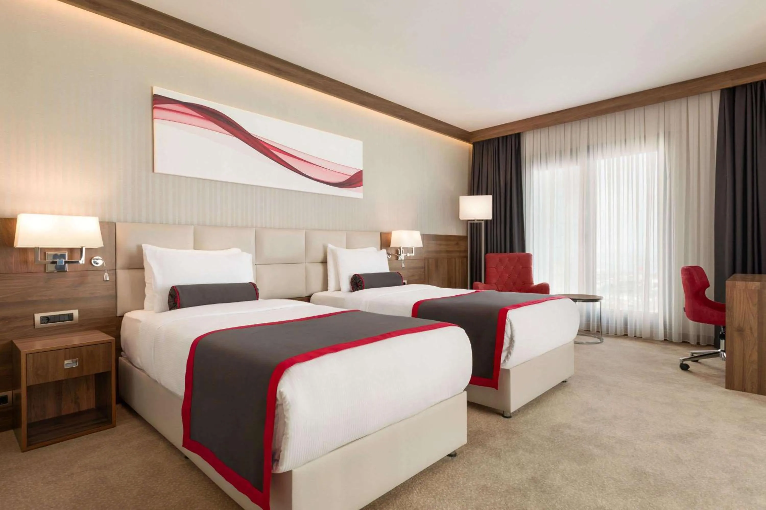 Deluxe Twin Room - City View in Ramada by Wyndham Beylikduzu