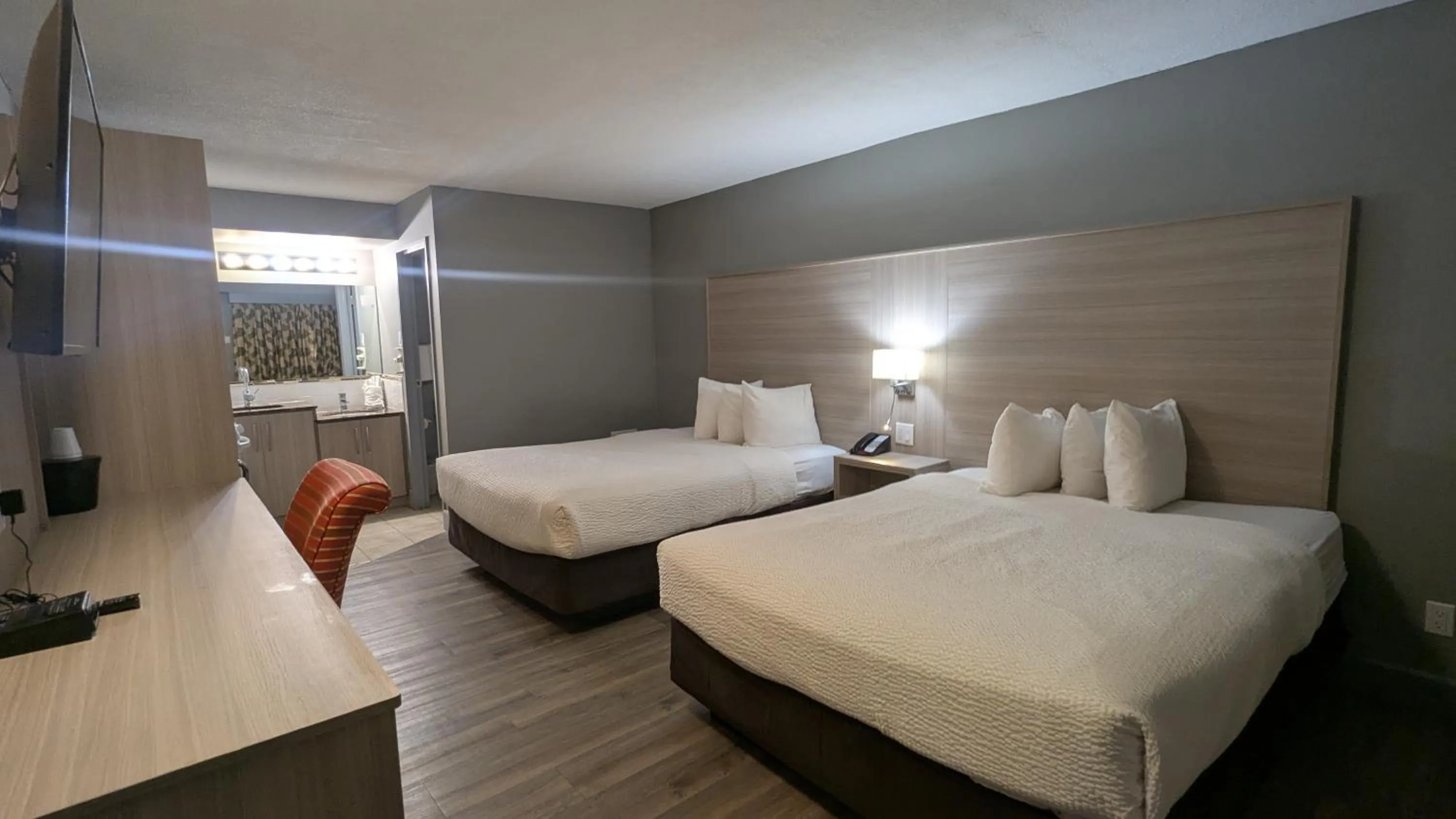 Studio with Two Queen Beds - Non-Smoking in Ramada by Wyndham Medicine Hat