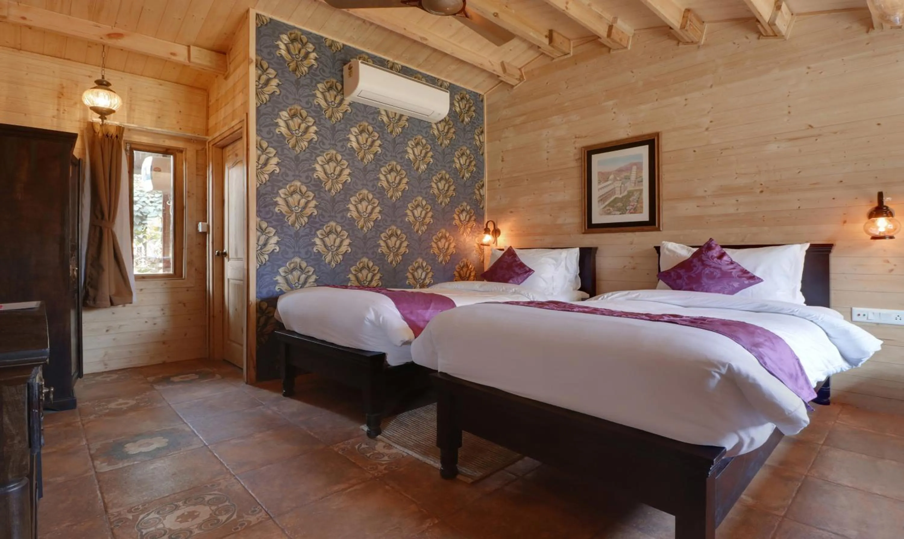 Deluxe Room with Garden View - single occupancy in Treebo Premium Blue Mountain Country Club And Resort