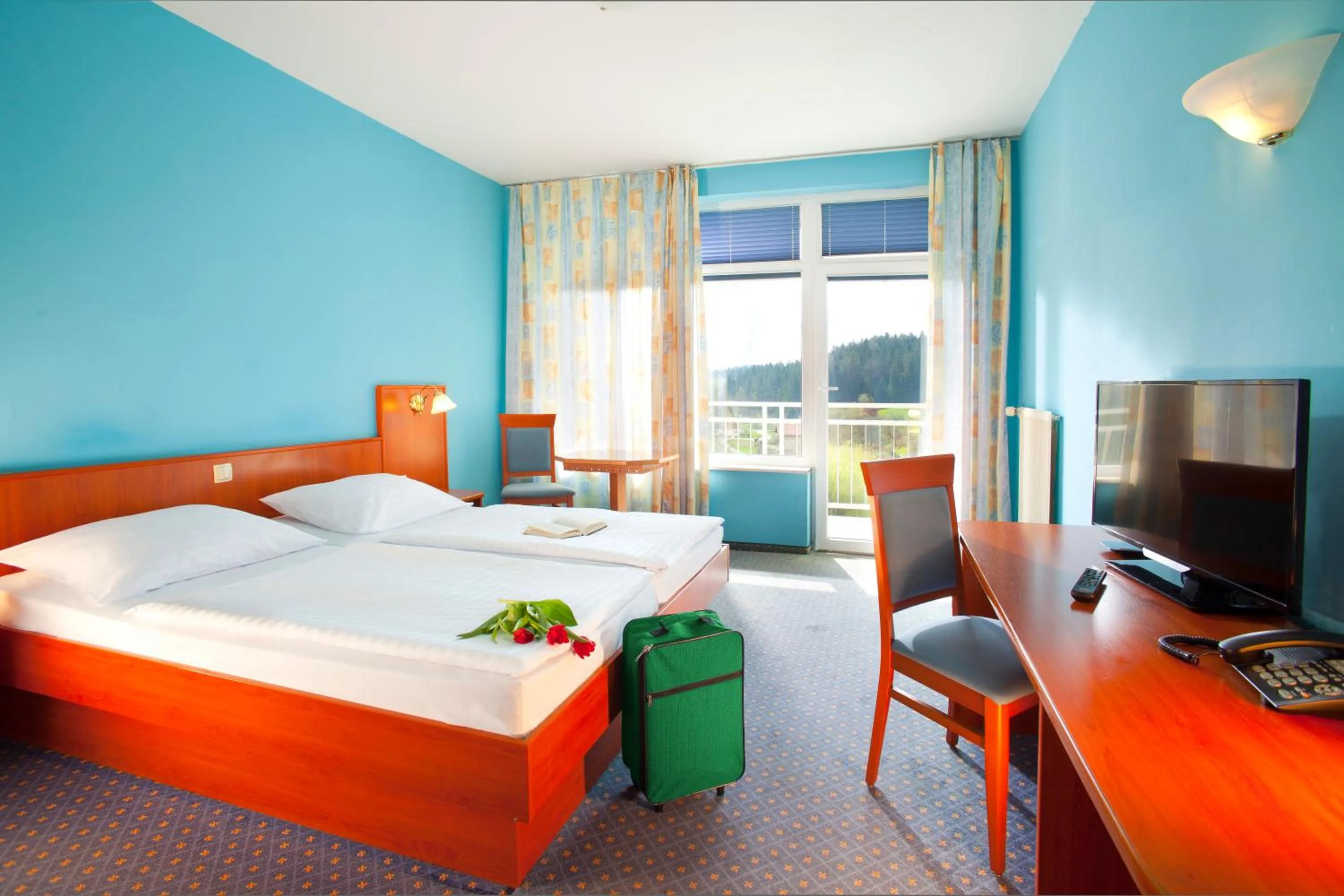 Comfort Double Room with Balcony and Pool View in Terme Topolsica - Hotel Vesna