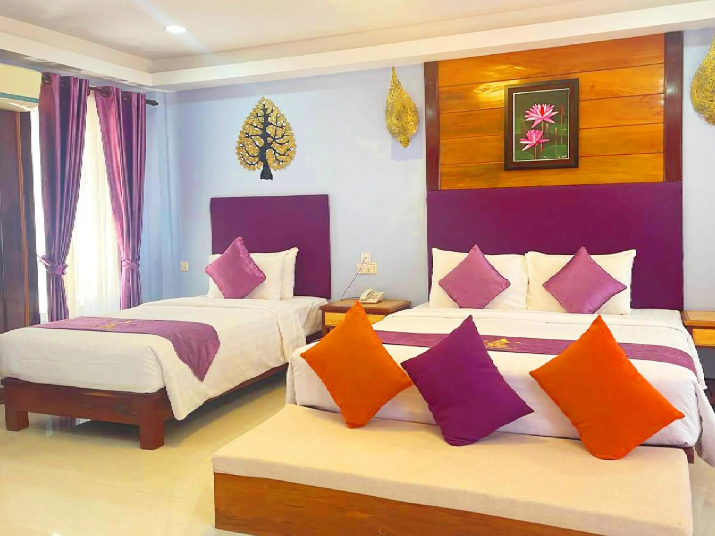 Twin Room with Pool View in Cheata Residence