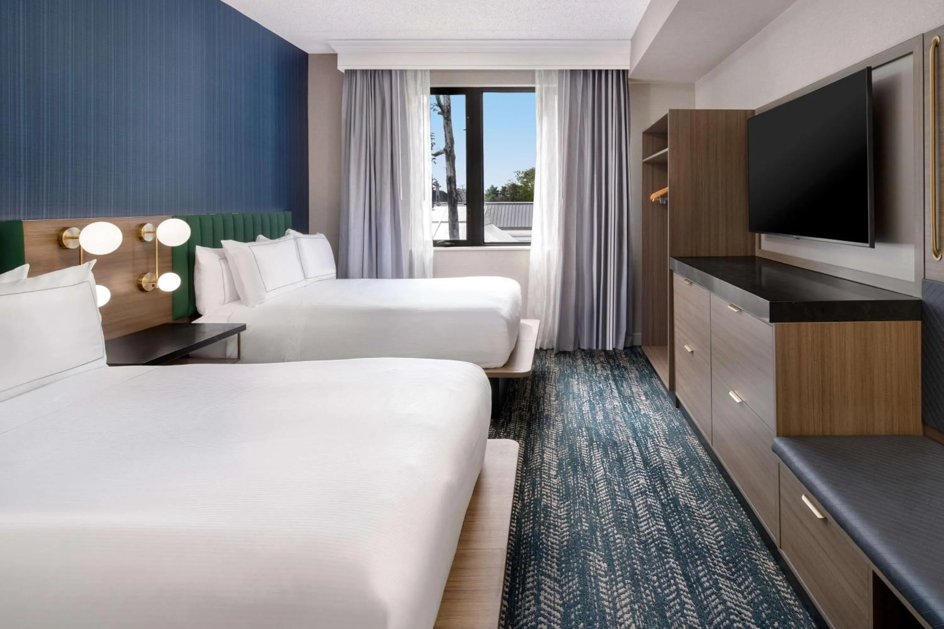 Suite with Two Double Beds - Non-Smoking in DoubleTree Suites by Hilton Mount Laurel