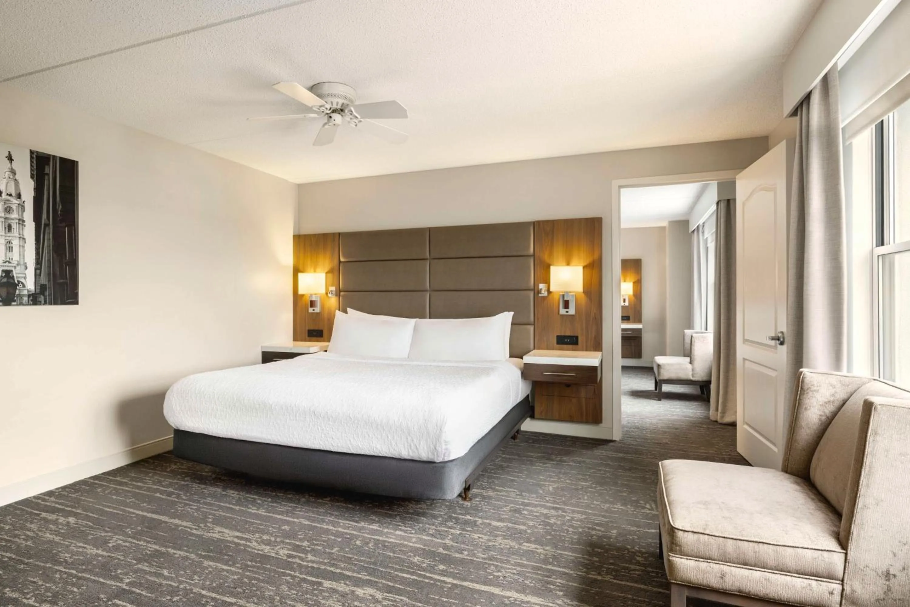 Two-Bedroom Accessible Suite in Homewood Suites by Hilton Philadelphia-City Avenue