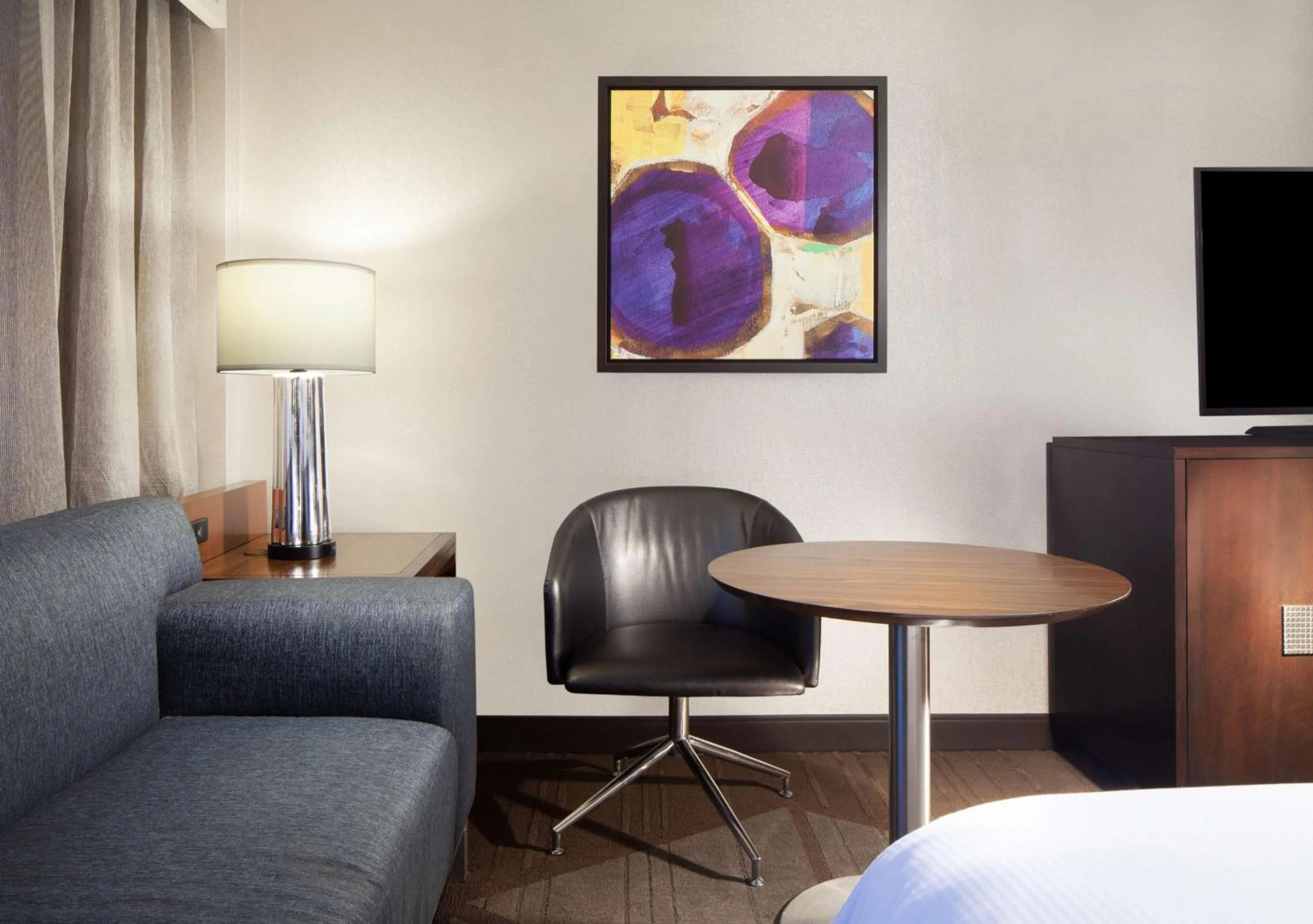 Corner Room with Two Double Beds in Hilton Parsippany