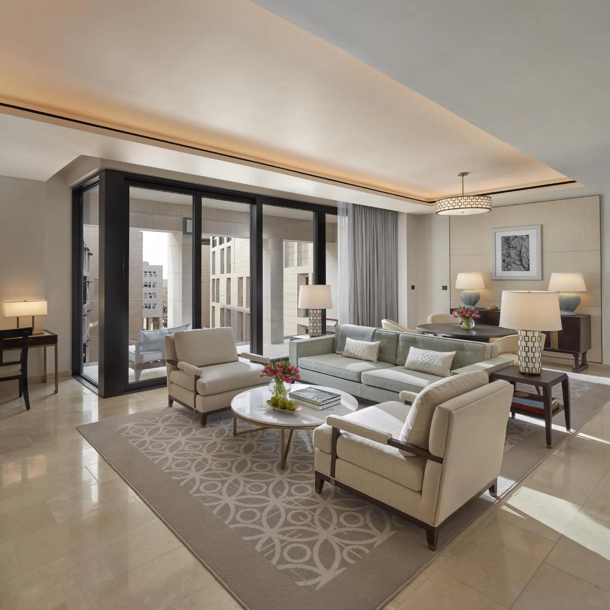 Three Bedroom Connecting Accessible Apartment - 3 King Beds in Mandarin Oriental, Doha