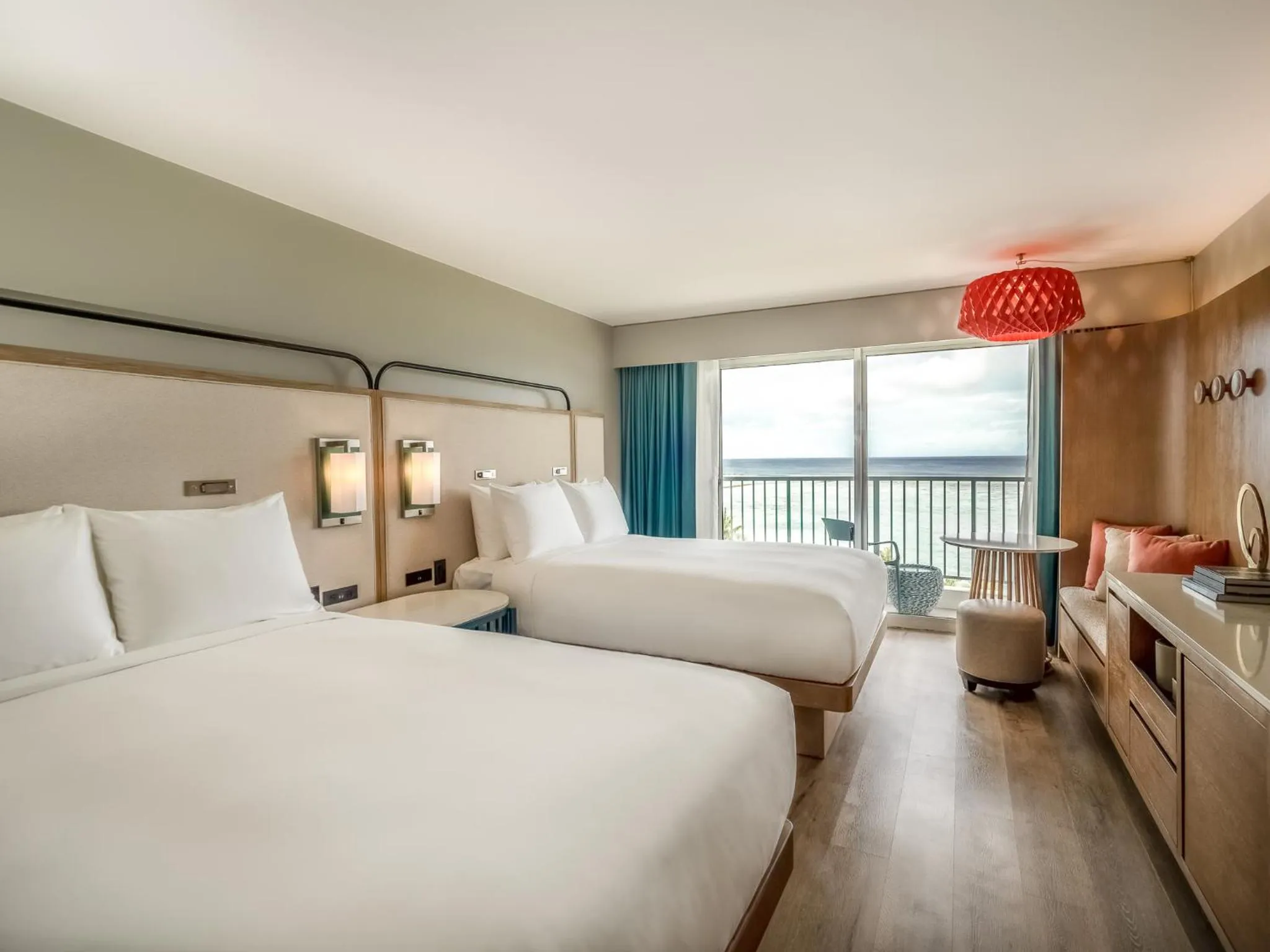 2 Double beds Premium Ocean view in Crowne Plaza Resort Guam