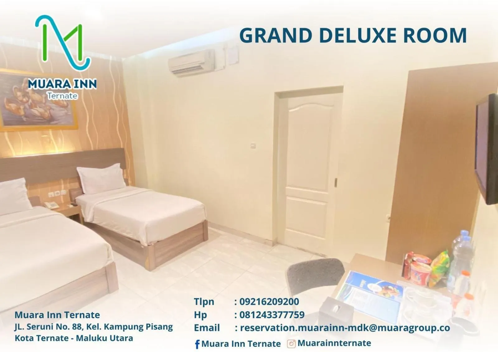 Deluxe Double or Twin Room in Muara Inn ternate