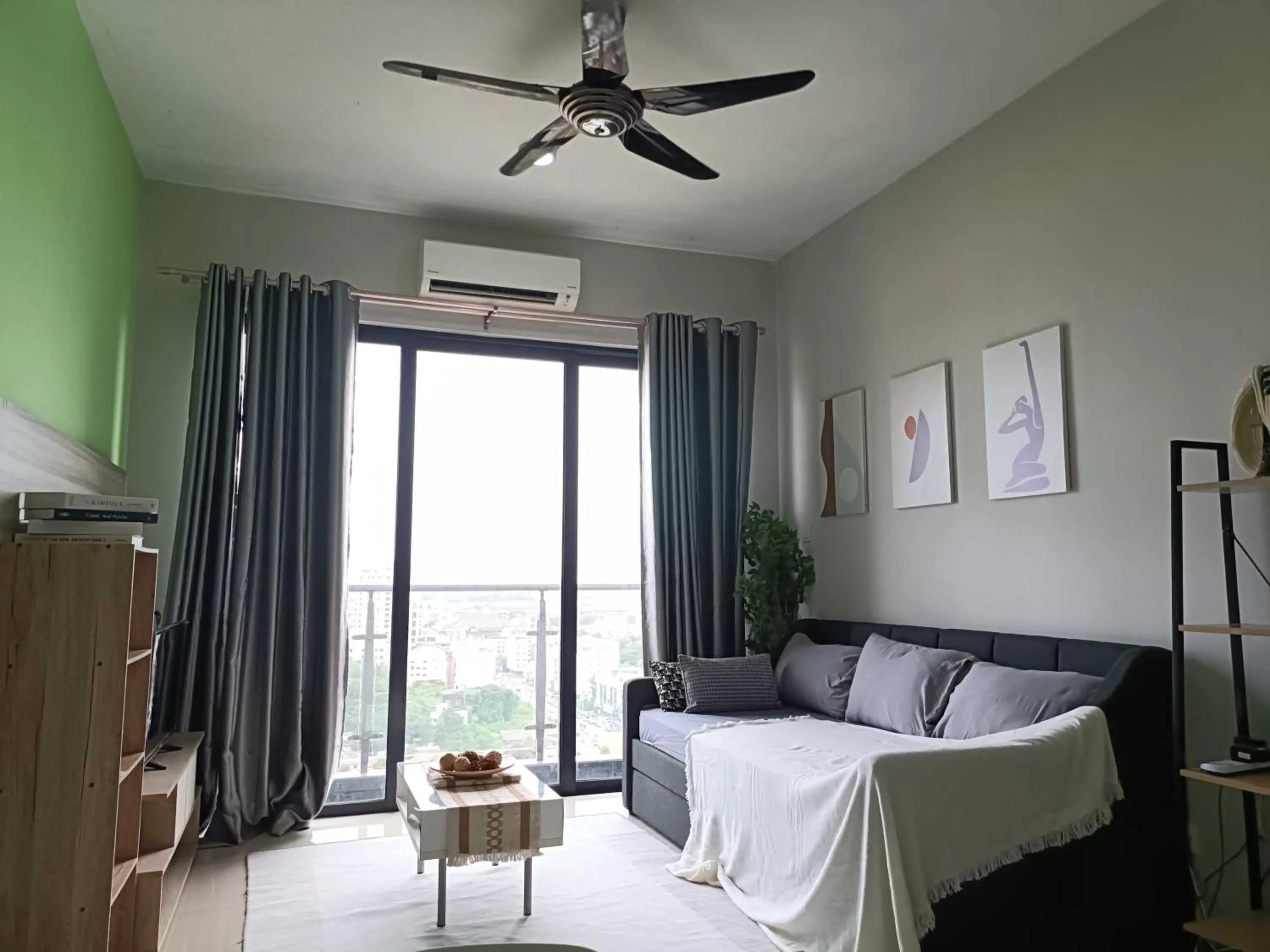 Apartment with View and Balcony in Prestige Sky Riverfront