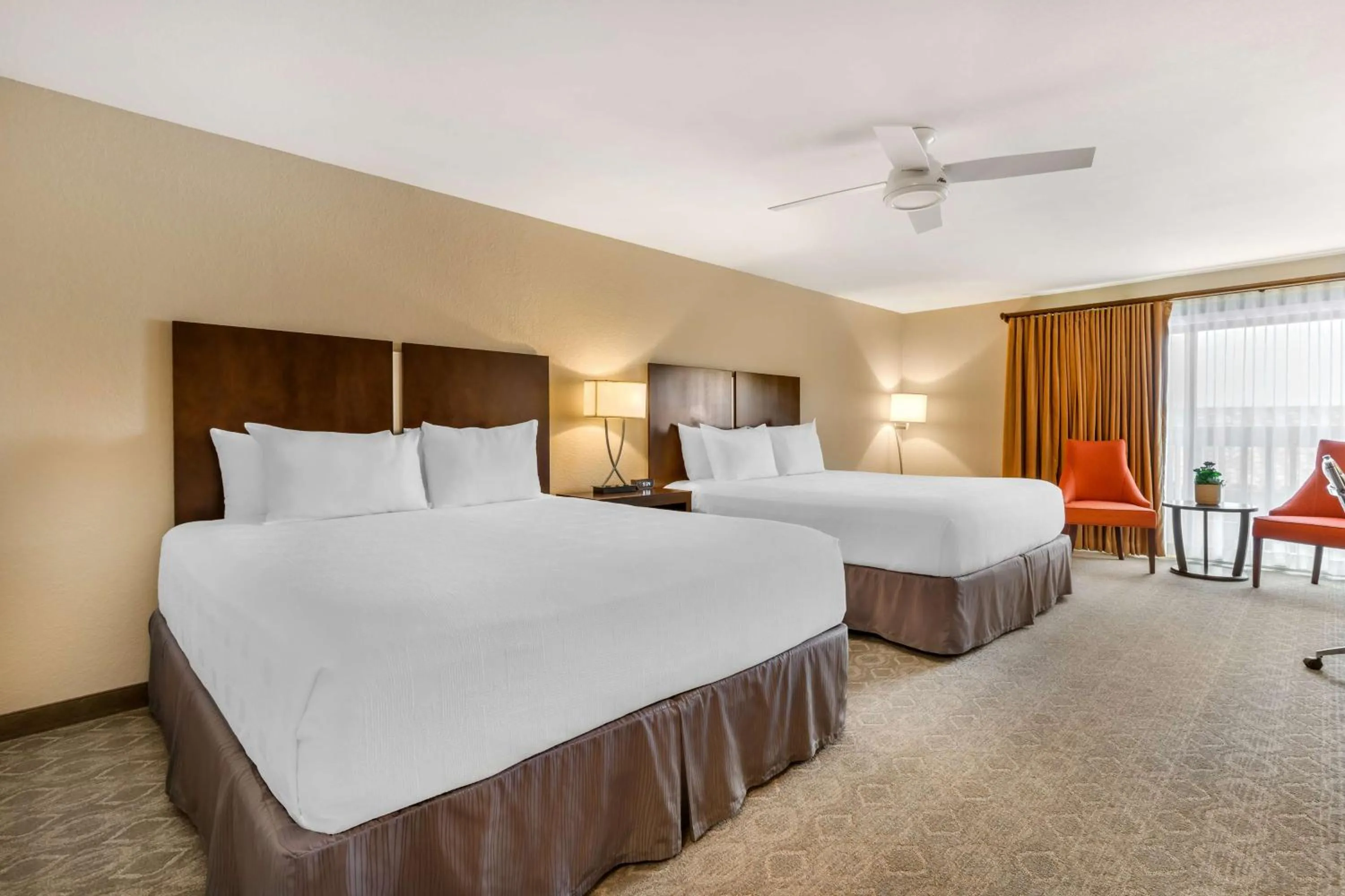 King Room with Two King Beds - Non-Smoking in Best Western Plus Monterey Inn