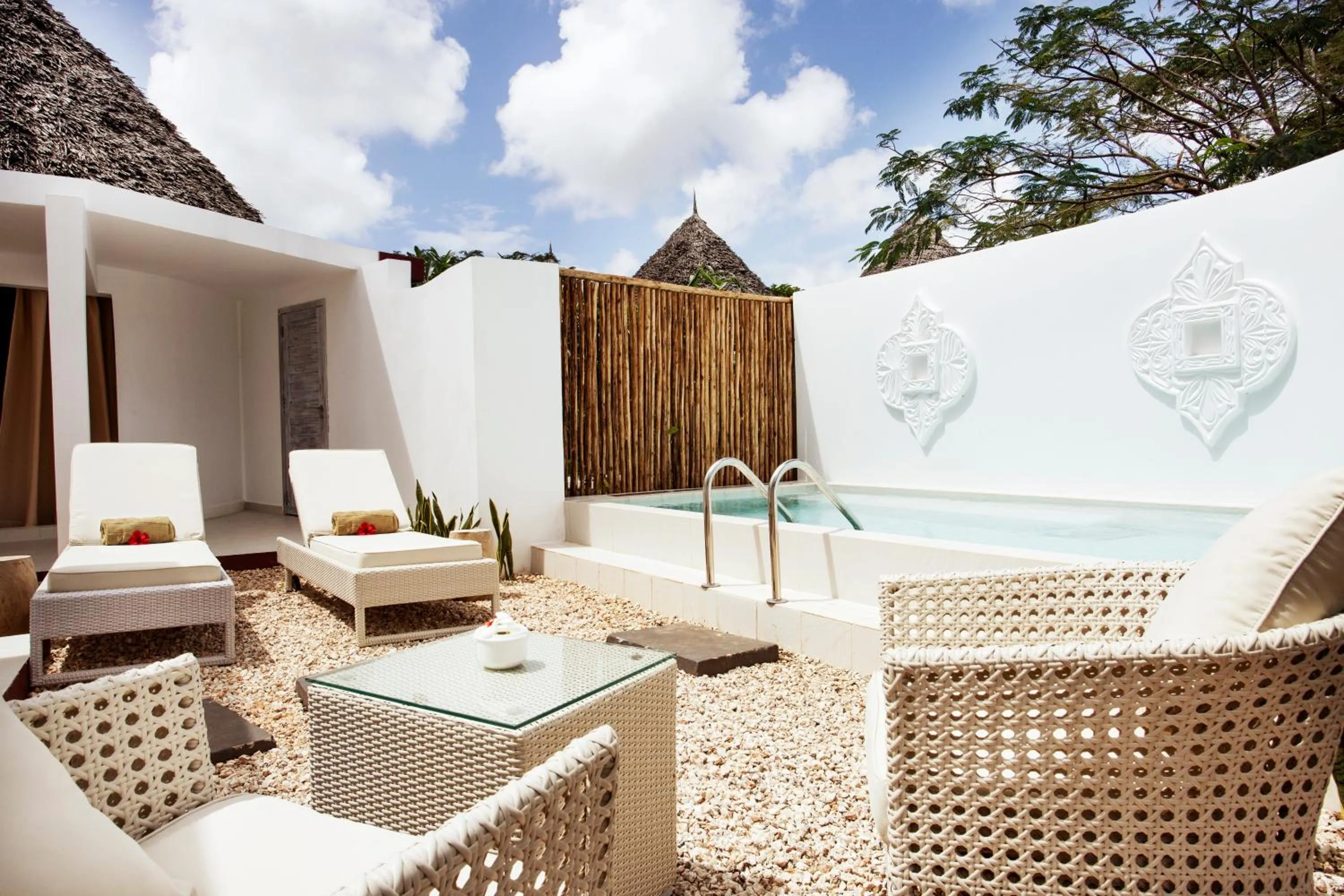 Villa with Private Pool in Gold Zanzibar Beach House & Spa