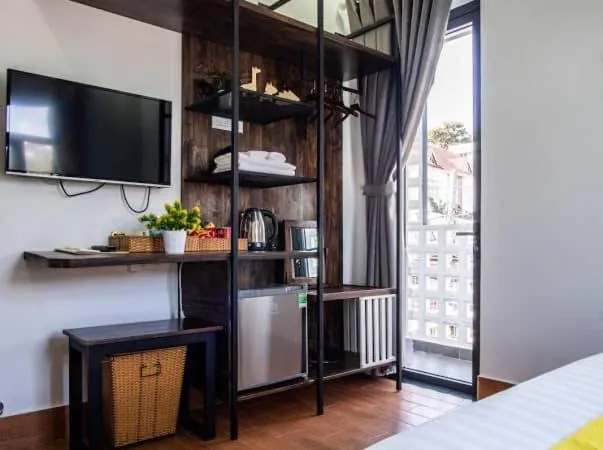 Deluxe Double Room with Balcony in Richy Dalat Hotel