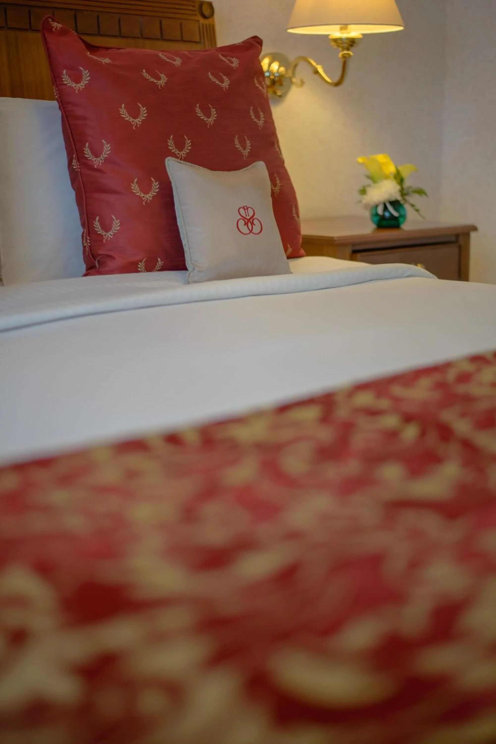Bed in Sarova Stanley Hotel, Nairobi