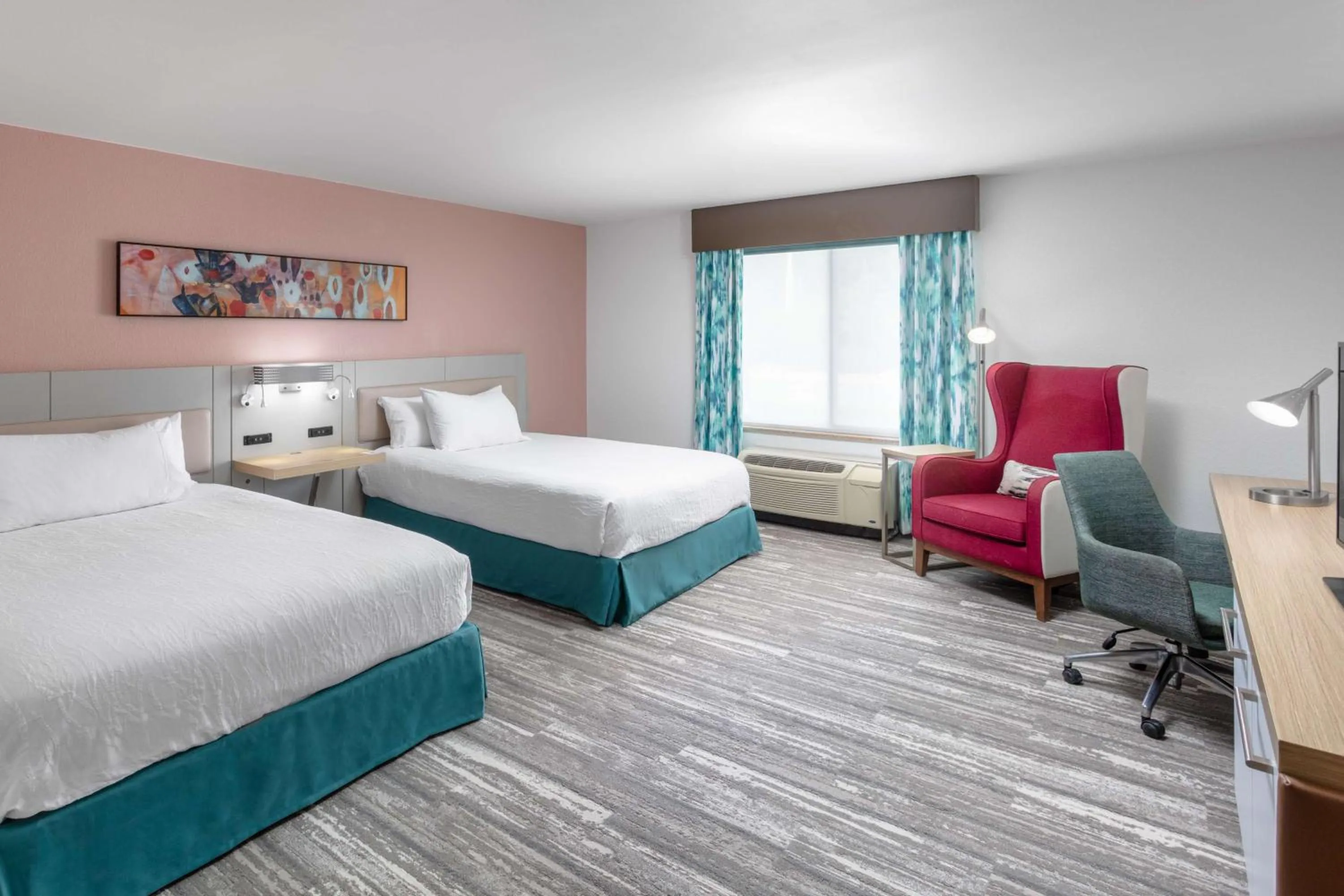 Queen Room with Two Queen Beds - Mobility and Hearing Access in Hilton Garden Inn Columbus
