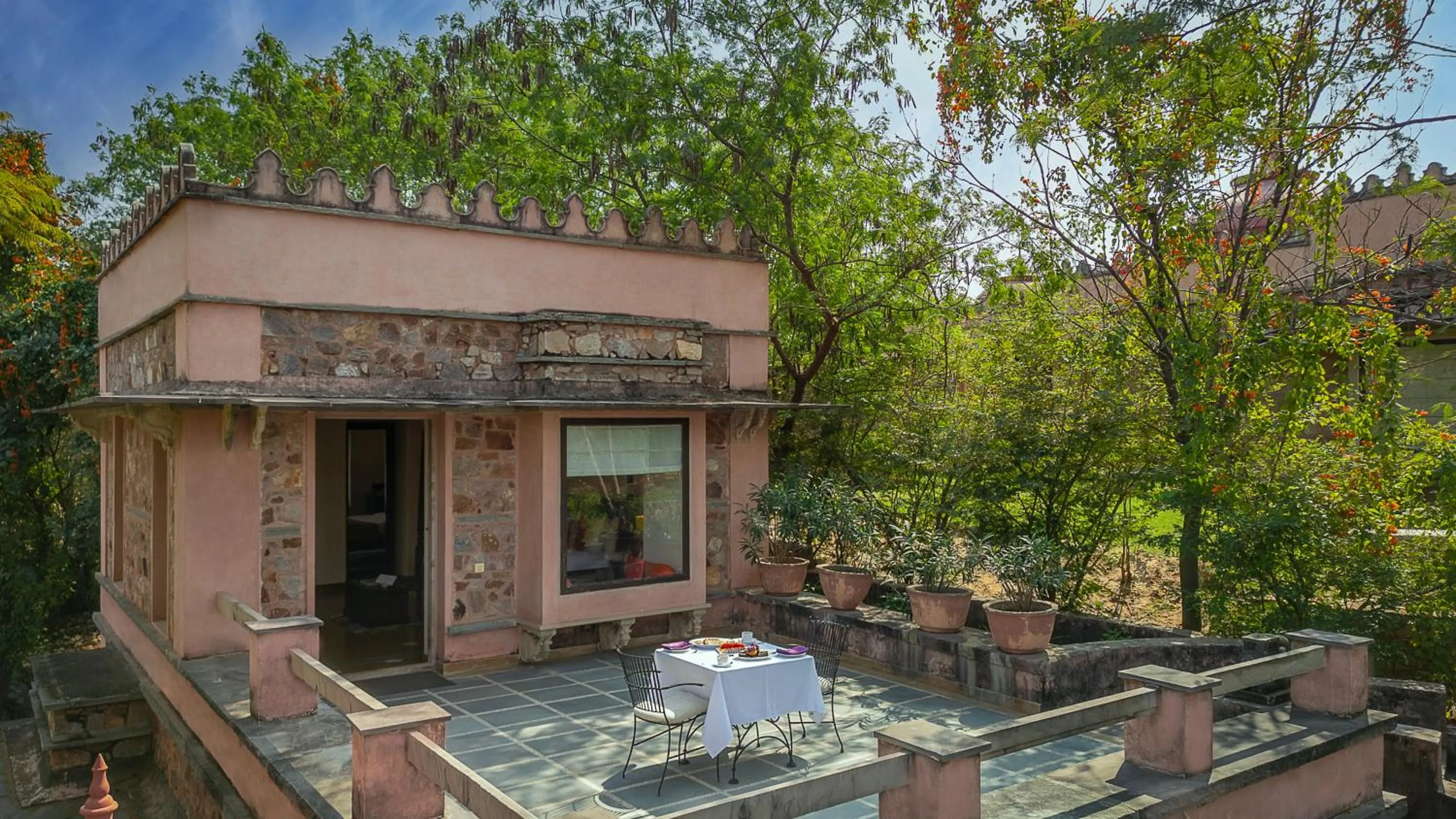 Double Room with Patio in Tree of Life Resort & Spa Jaipur