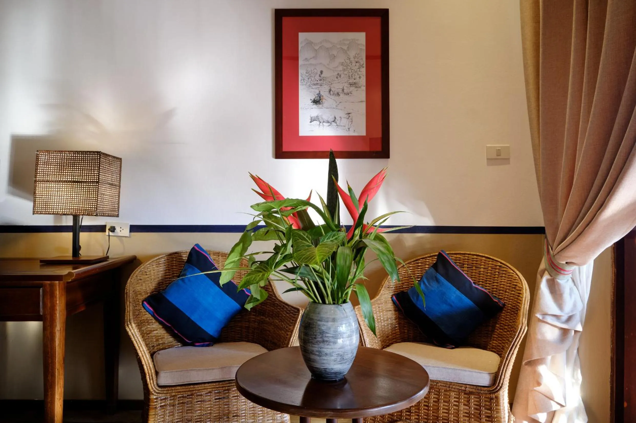 Deluxe Partial Mountain View - Double in Riverside Boutique Resort, Vang Vieng