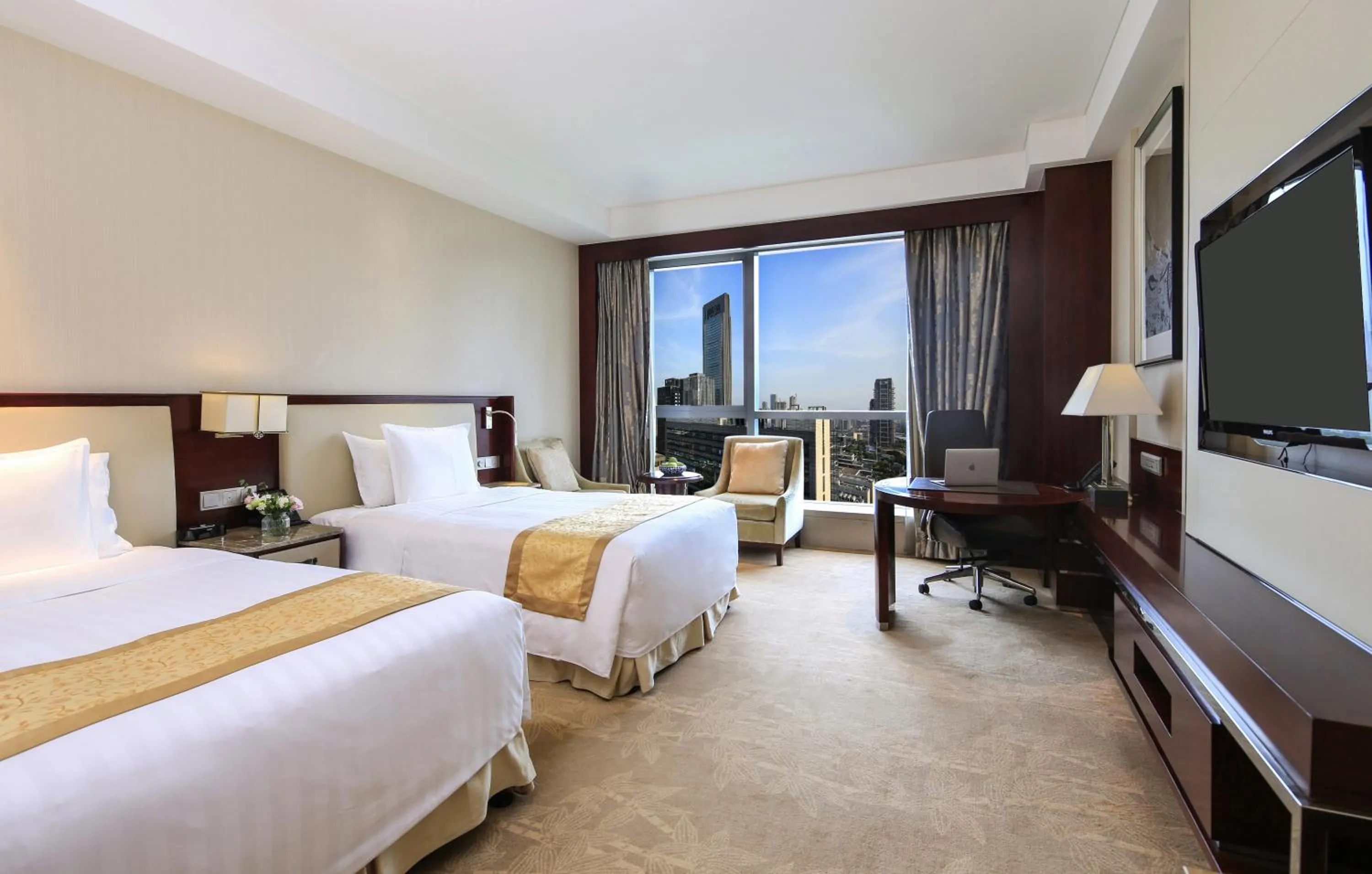 Superior Twin Bed Room in Pan Pacific Ningbo