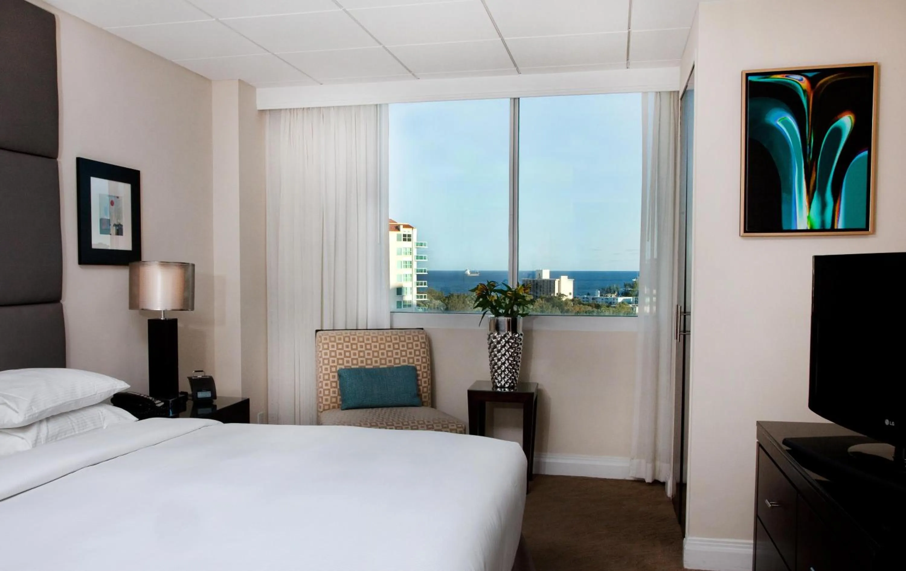 Double Queen Suite with Waterway View in GALLERY One - A DoubleTree Suites by Hilton Hotel