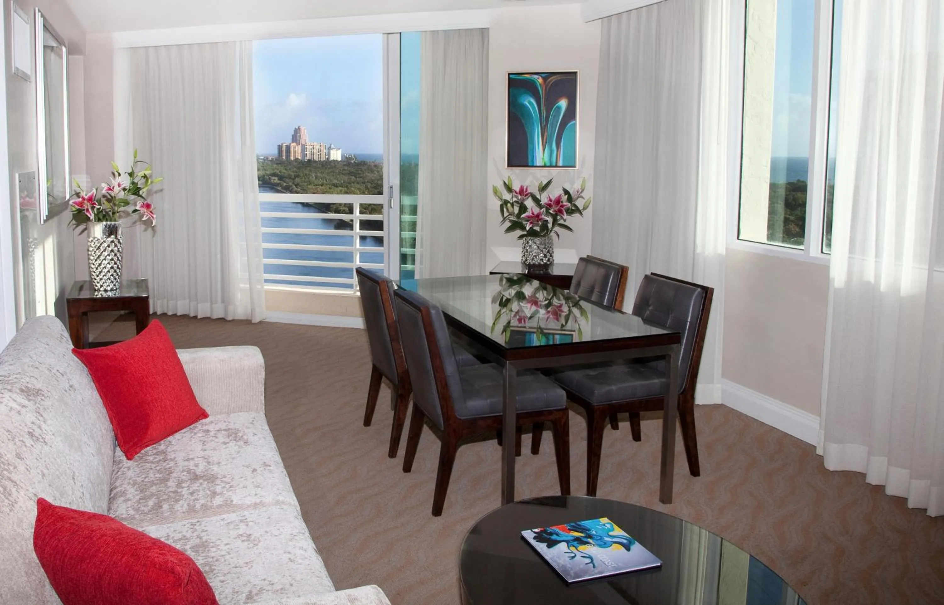 Premium King Suite with Waterway View in GALLERY One - A DoubleTree Suites by Hilton Hotel