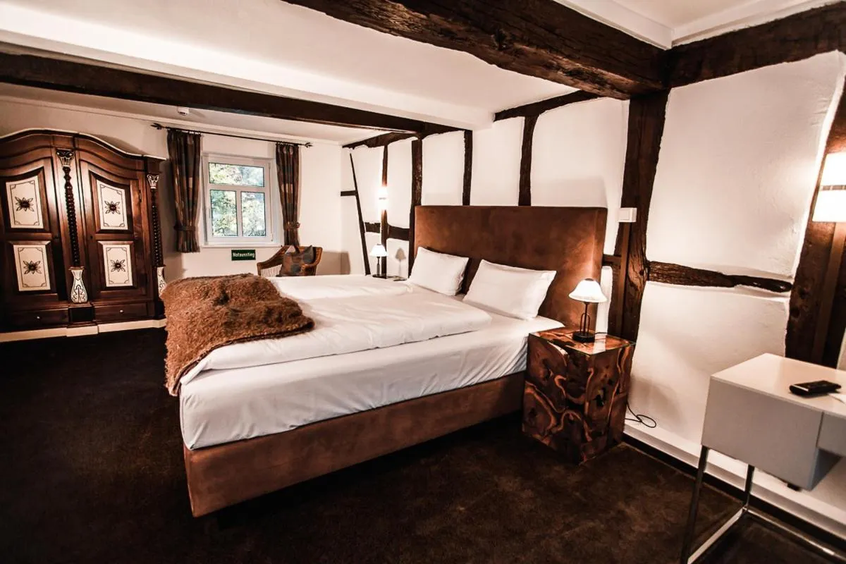 Double Room with Private Bathroom - single occupancy in Landhotel Kahltalmühle