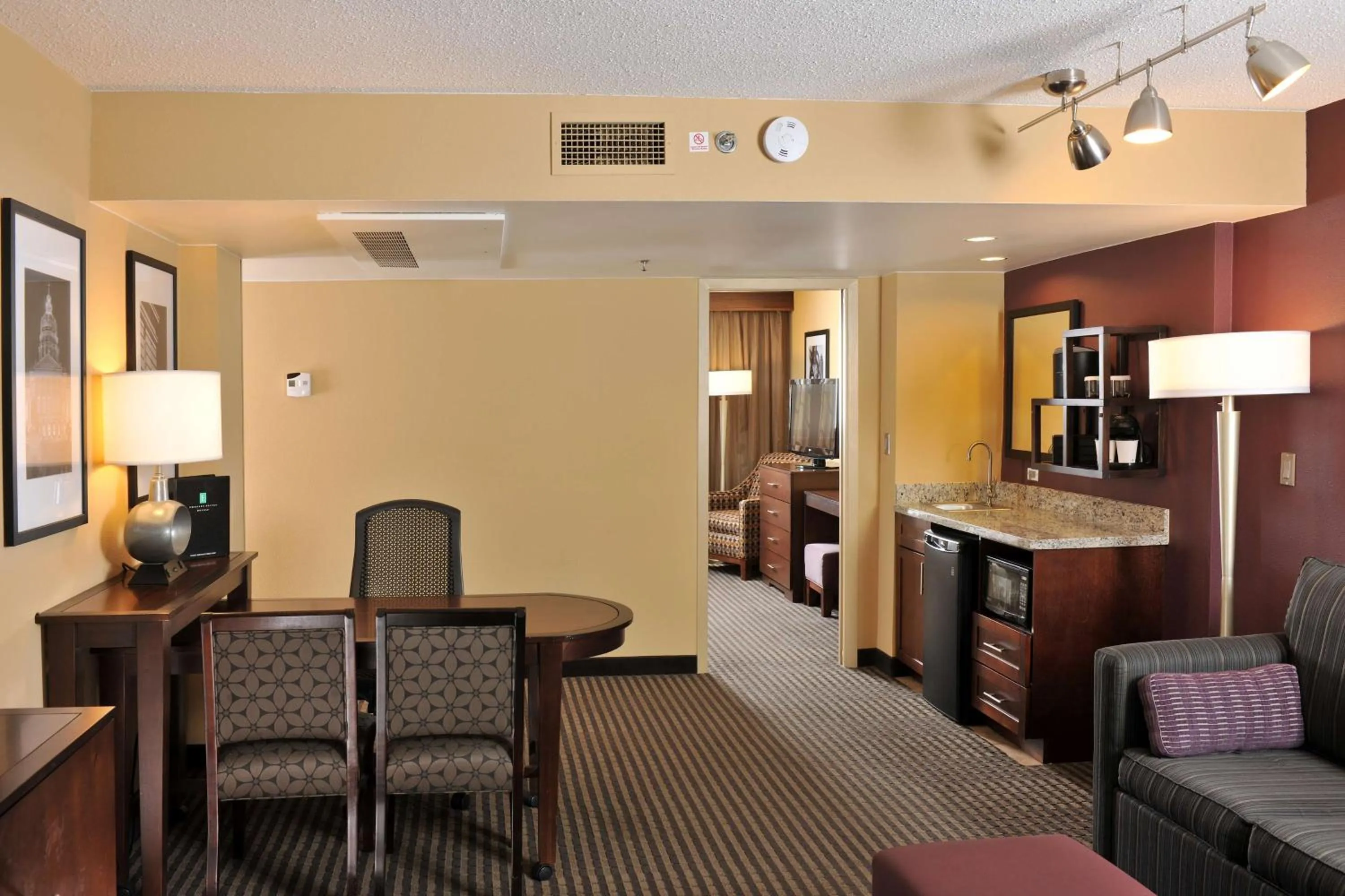 Double Suite - Wellness Allergy Friendly in Embassy Suites Des Moines Downtown